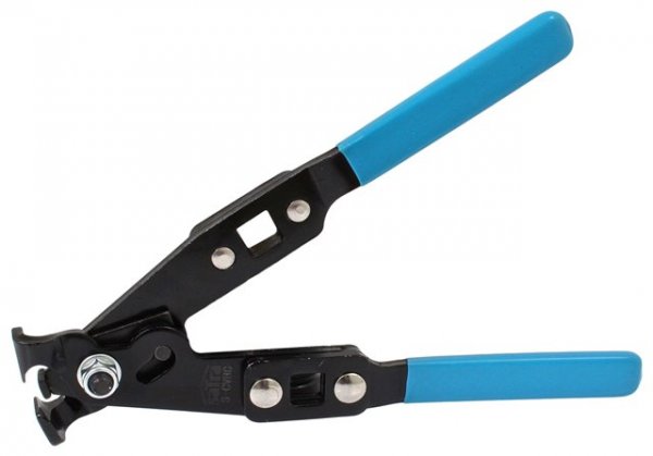 Pinza professionale di serraggio per fascette cuffia asse