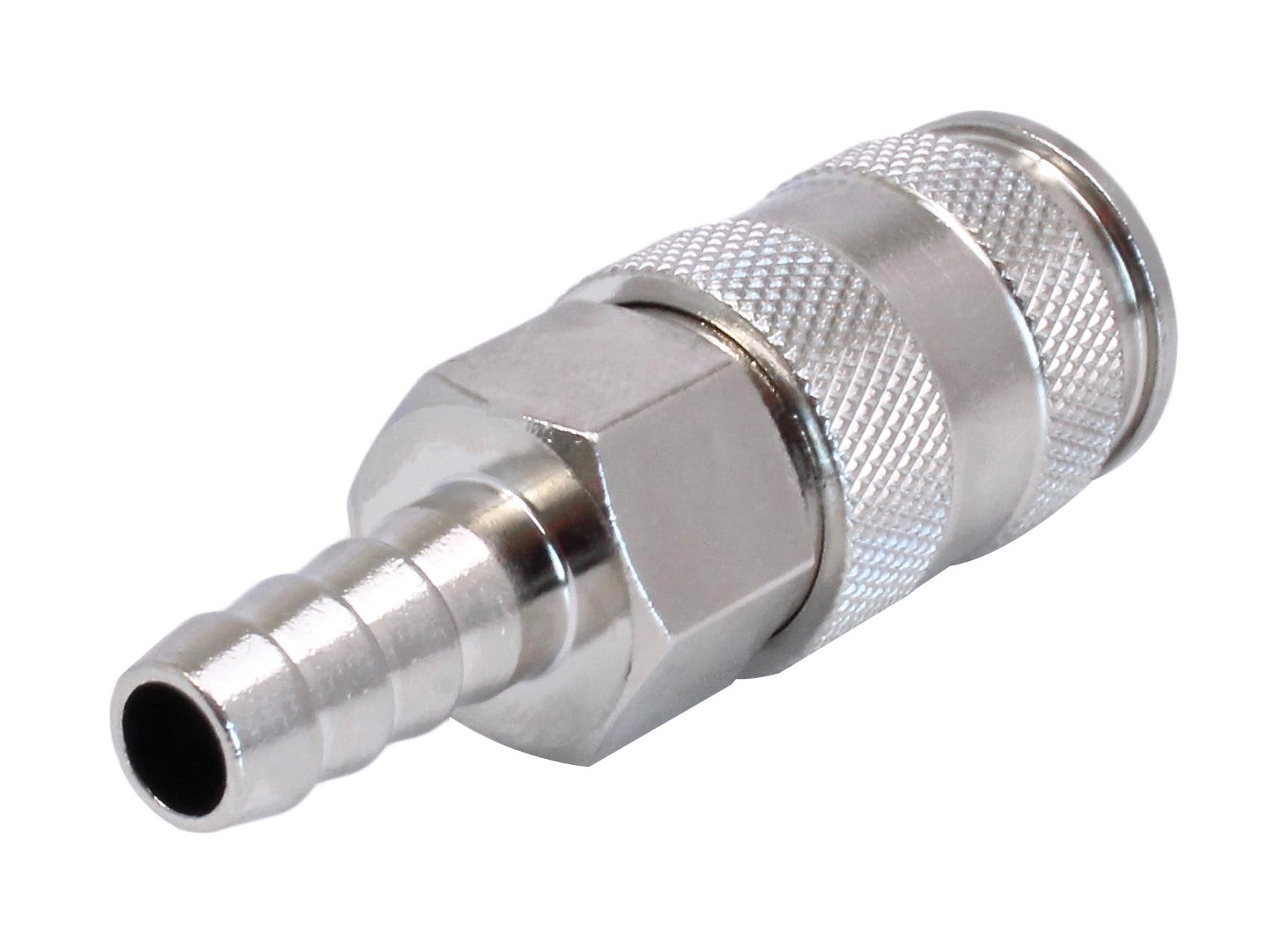 Raccordo per tubo in acciaio 10 mm, innesto rapido per apparecchiature pneumatiche