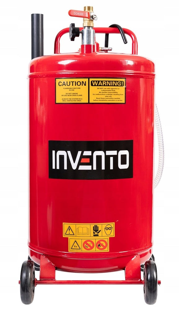 Aspiratore olio esausto 80 litri recuperatore per cambio olio motore, con kit 4 sonde per aspirazione
