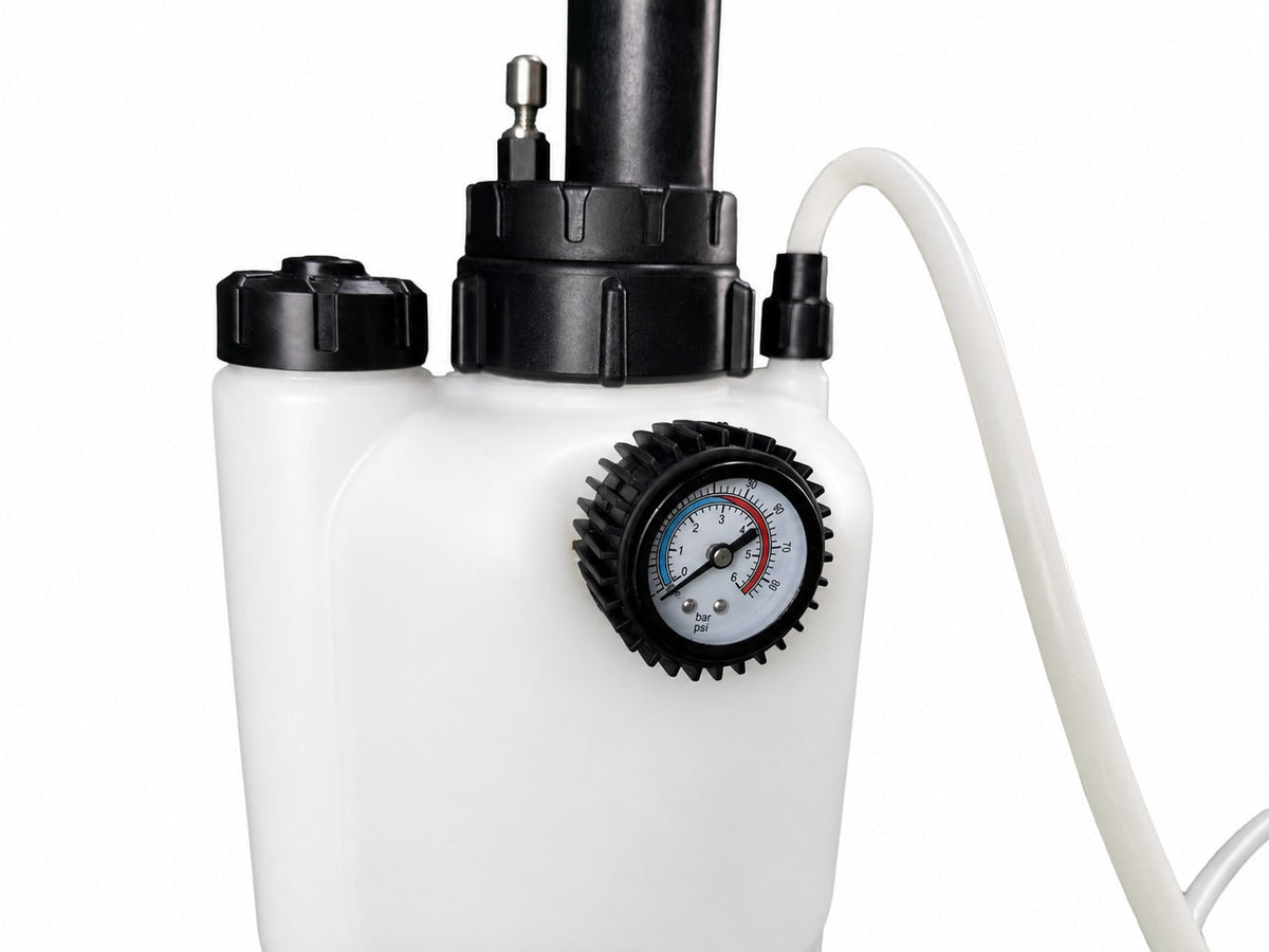 Spurgafreni e frizione, universale, per auto, qualità professionale, strumento per spurgo 3 litri Gebo Tools
