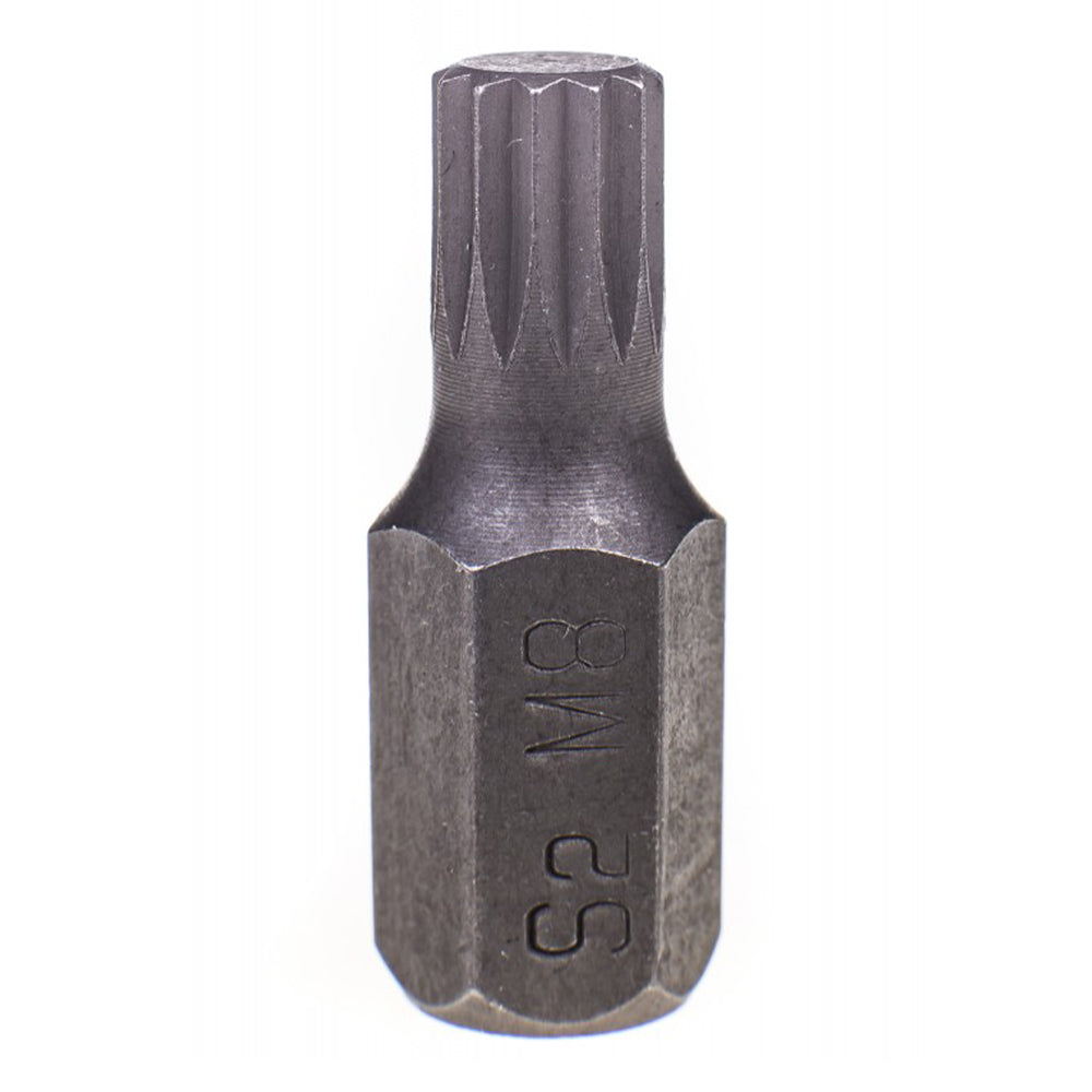 Inserto corto lunghezza 30 mm, poligonale interno M8