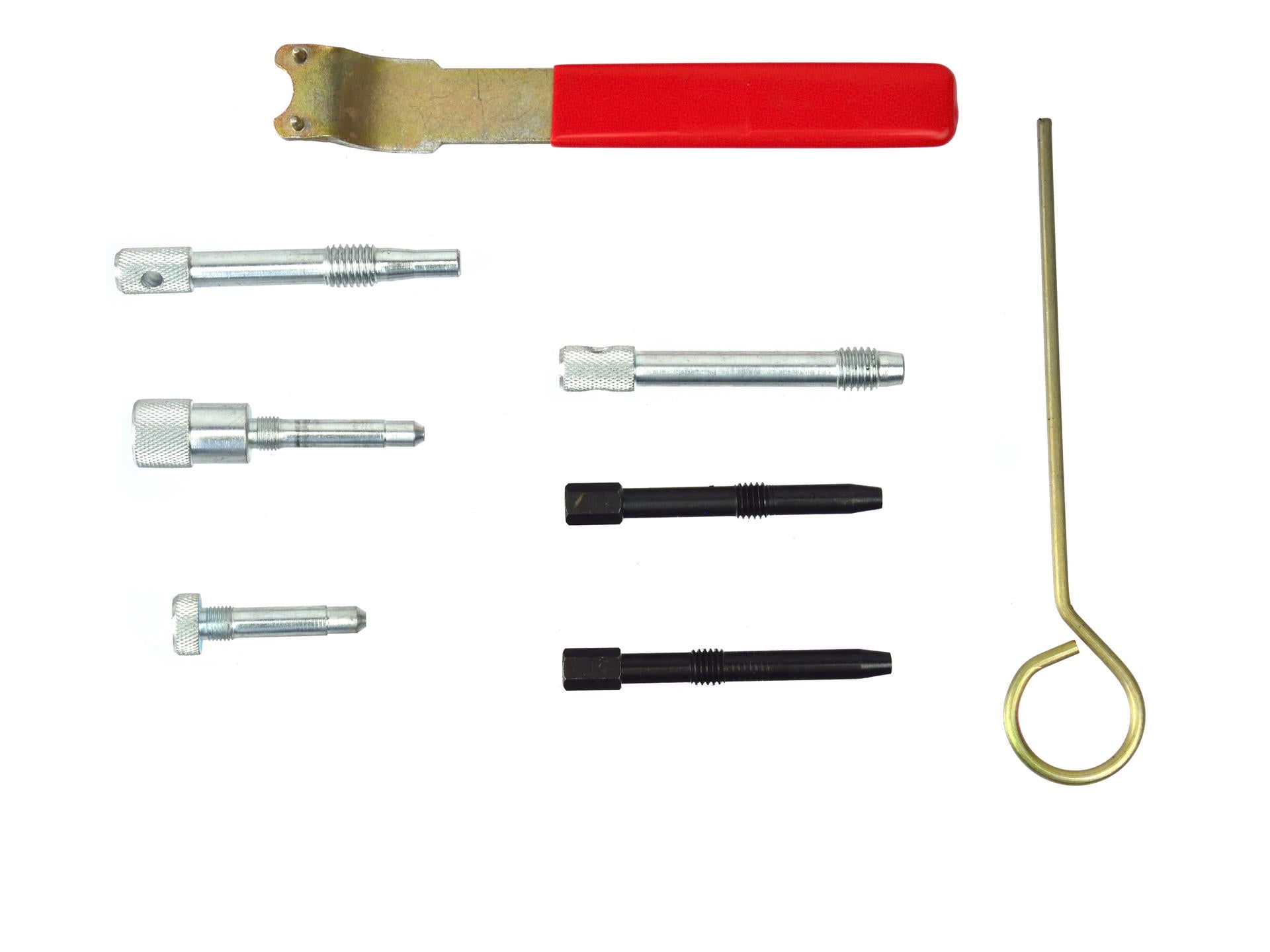 Kit messa in fase motori, attrezzi per il bloccaggio della cinghia di distribuzione dell'albero a camme del motore, compatibile con Chrysler Jeep 2.5 2.8 CRDI