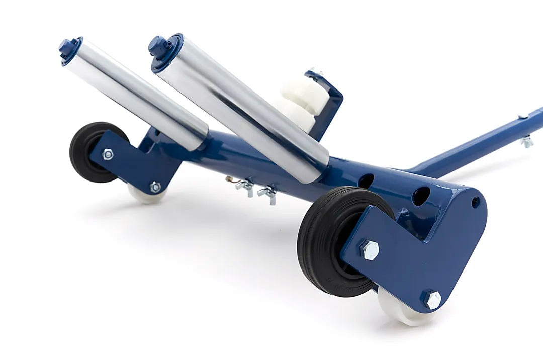 Carrello porta pneumatici, carrello trasporto gomme con cerchi per auto camion capacità 250 kg HBM Machines