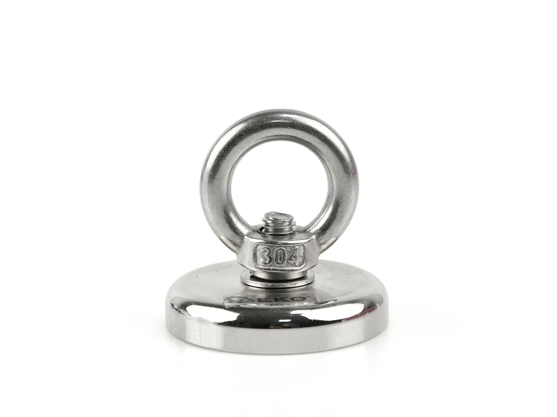 Calamita potente - set di magnete da pesca - forza di trazione 50kg - magneti al neodimio - calamite potenti con corda (20m) & guanti - magnet fishing