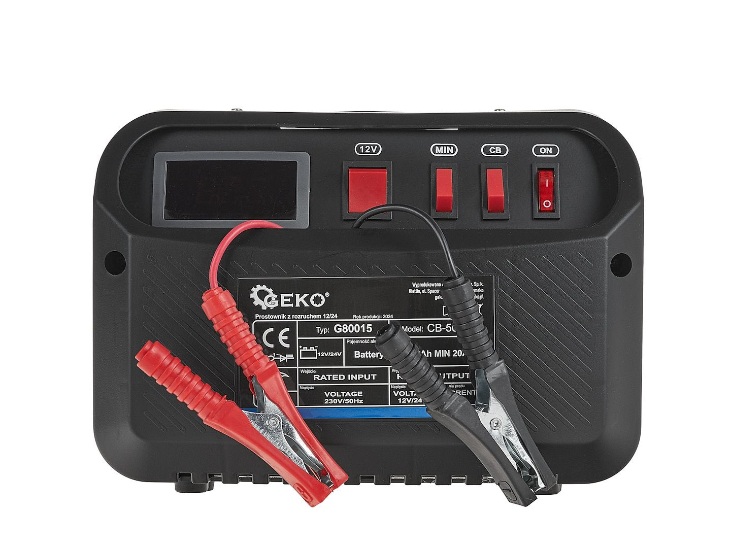 Caricabatterie auto CB50 12V/24V 30A , avviatore per batterie auto 20-380Ah