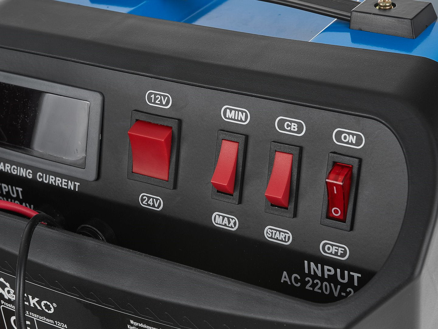 Caricabatterie auto CB50 12V/24V 30A , avviatore per batterie auto 20-380Ah
