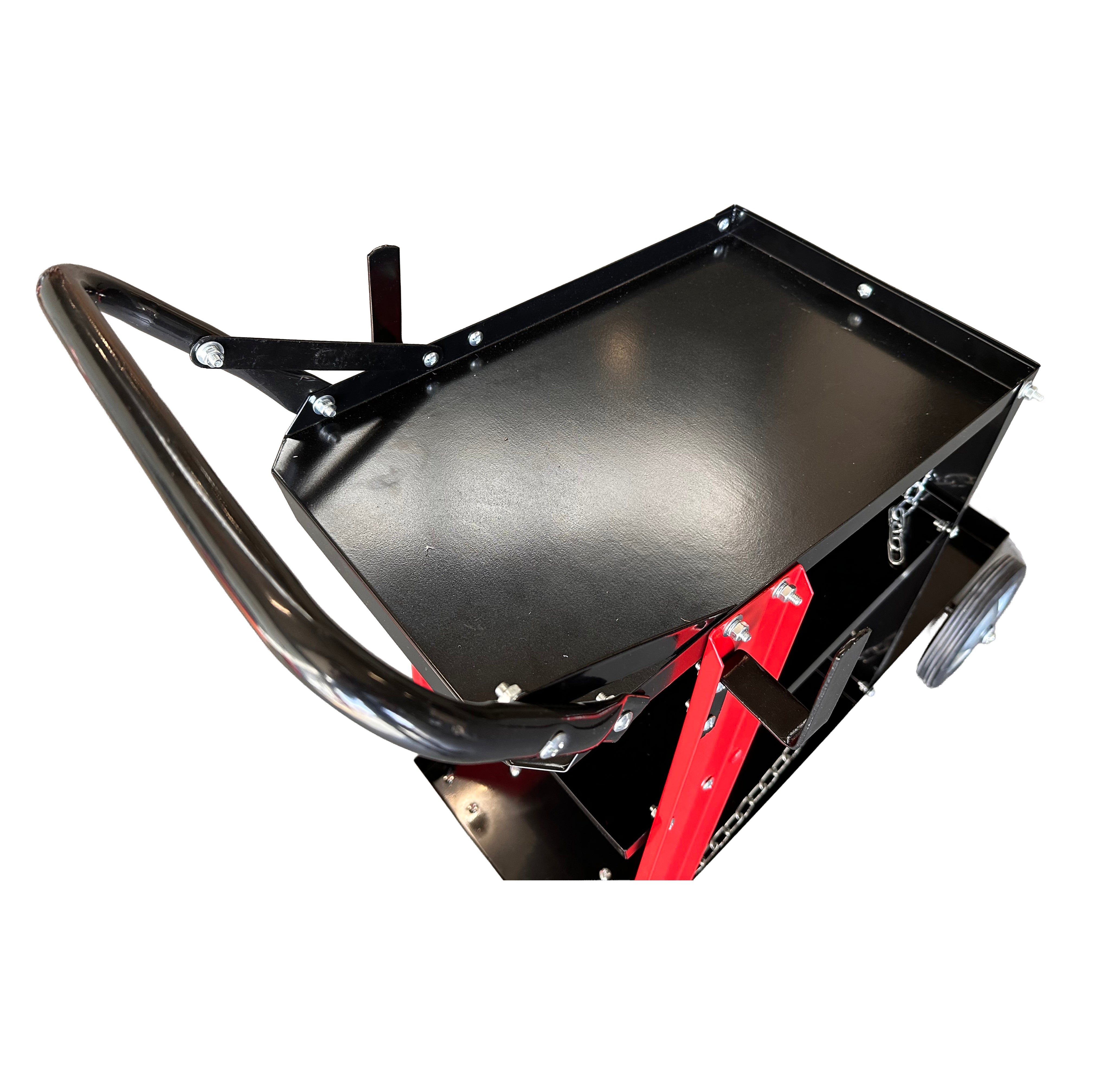 Carrello metallico per saldatura, a 3 ripiani, trasporto saldatrice con ruote, carico 45 kg, stazione mobile per attrezzatura per saldare, da officina,705 x 420 x 775 mm Gebo Tools