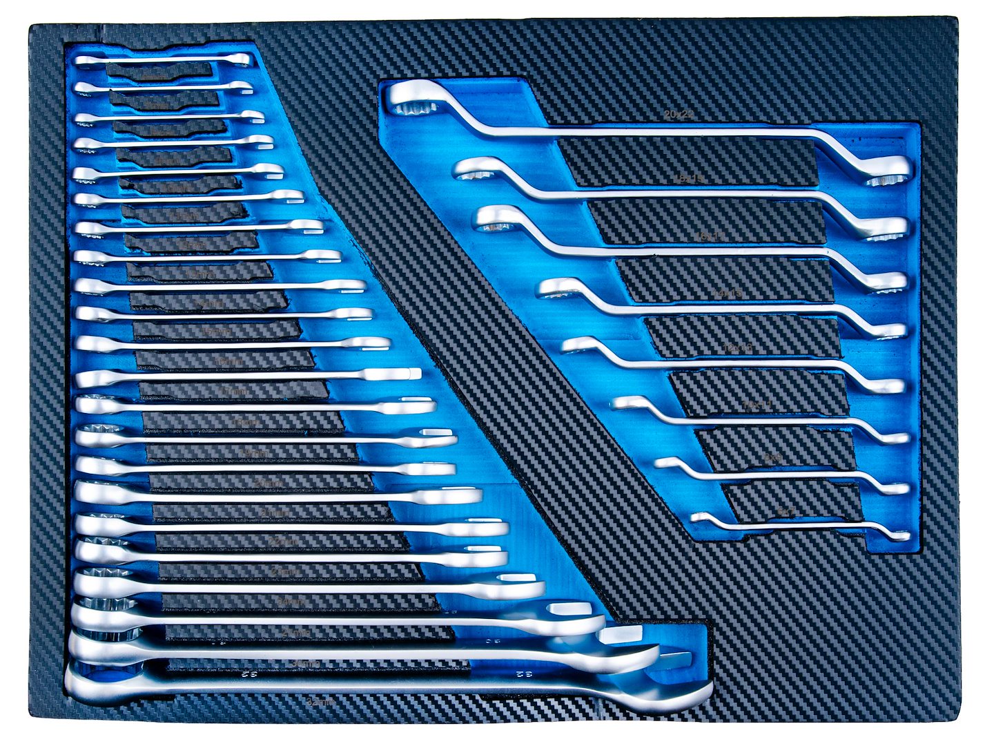 Carrello porta attrezzi / portautensili completo di 501 utensili 12 cassetti, 10 moduli inserti, inclusi, Geko