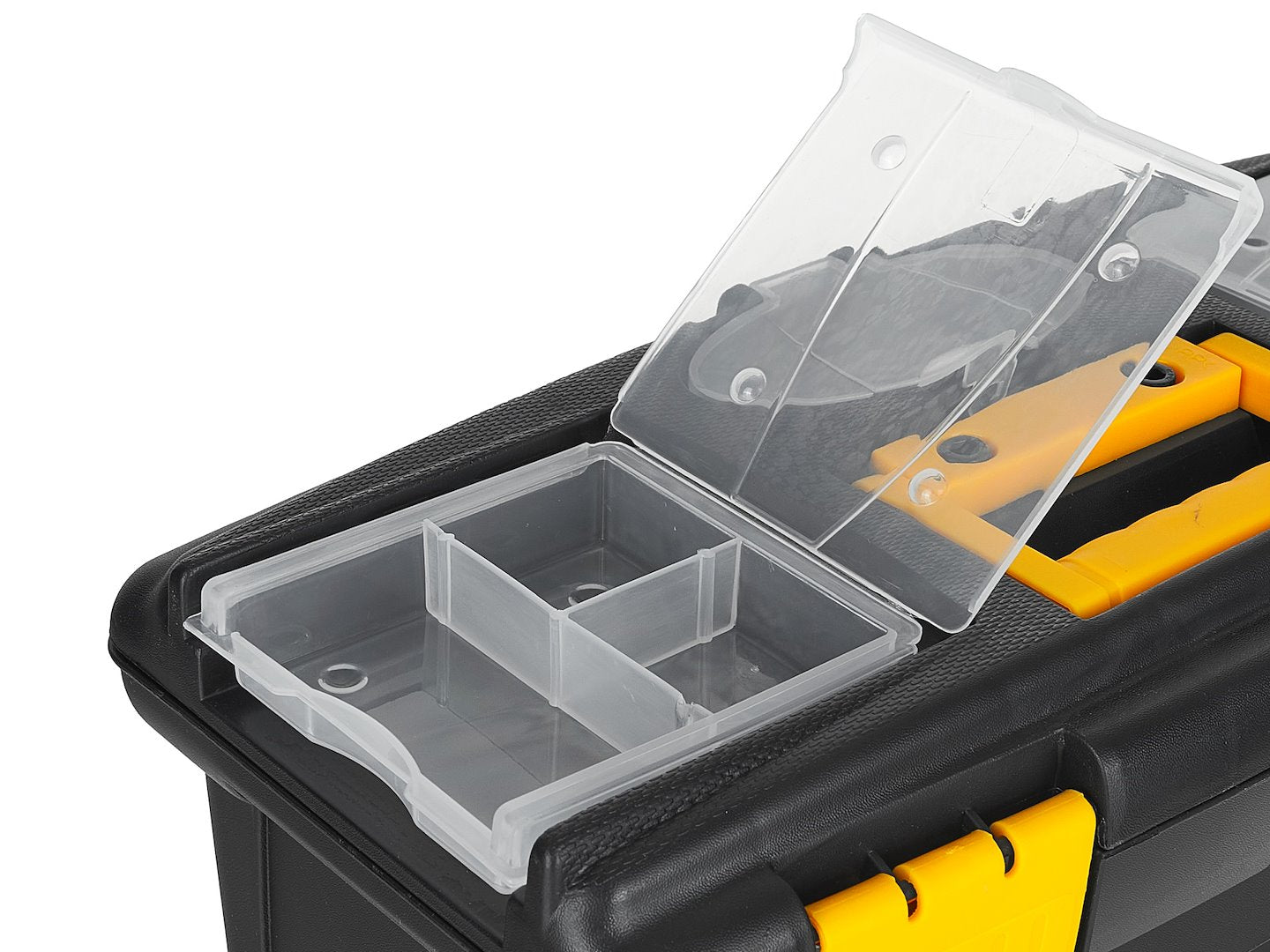 Cassetta porta utensili, nero/giallo, 16", Keltin 32 x 17.5 x 16 cm