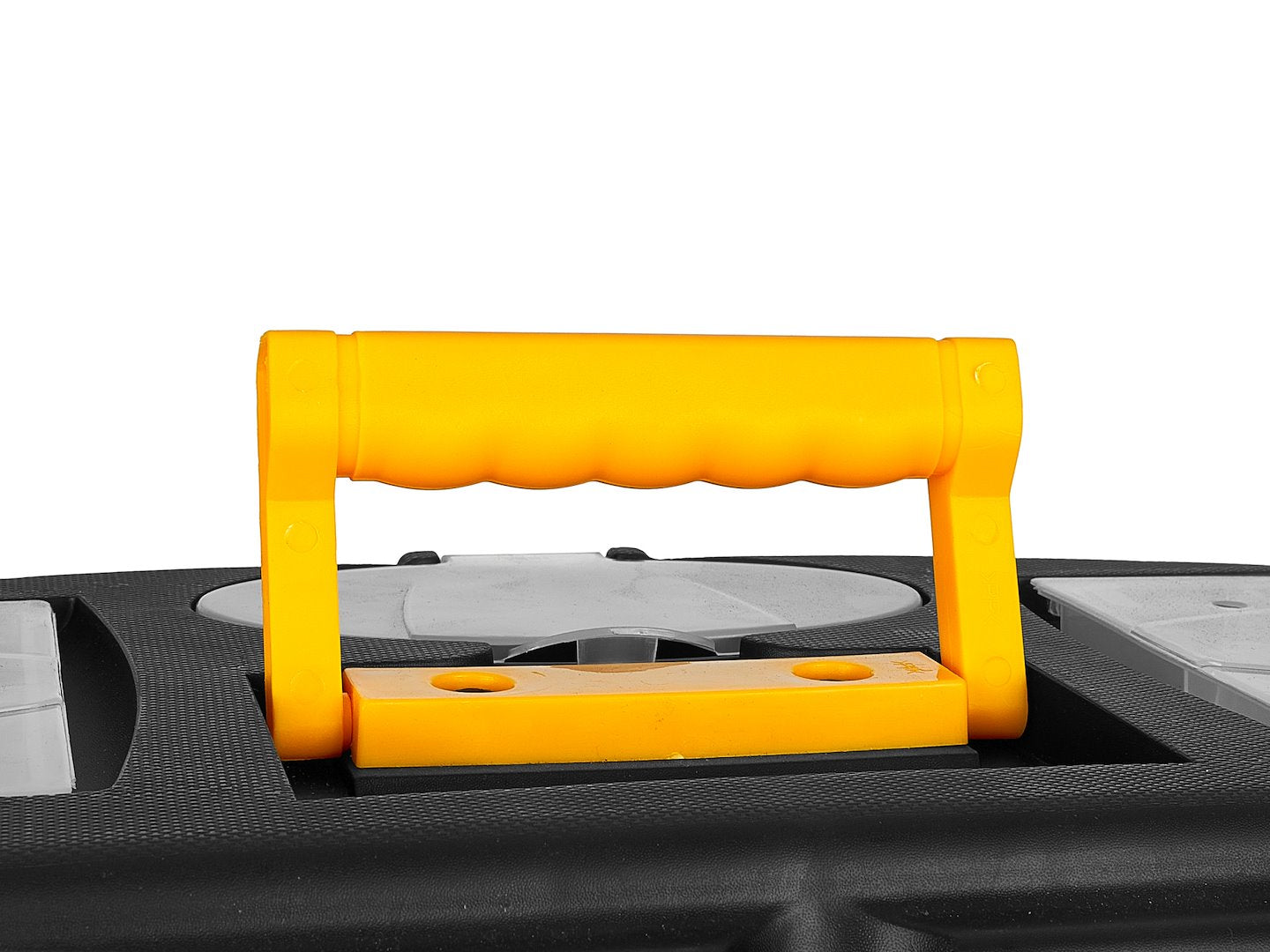Cassetta porta utensili, nero/giallo, 19", 49 x 27.5 x 24 cm Keltin
