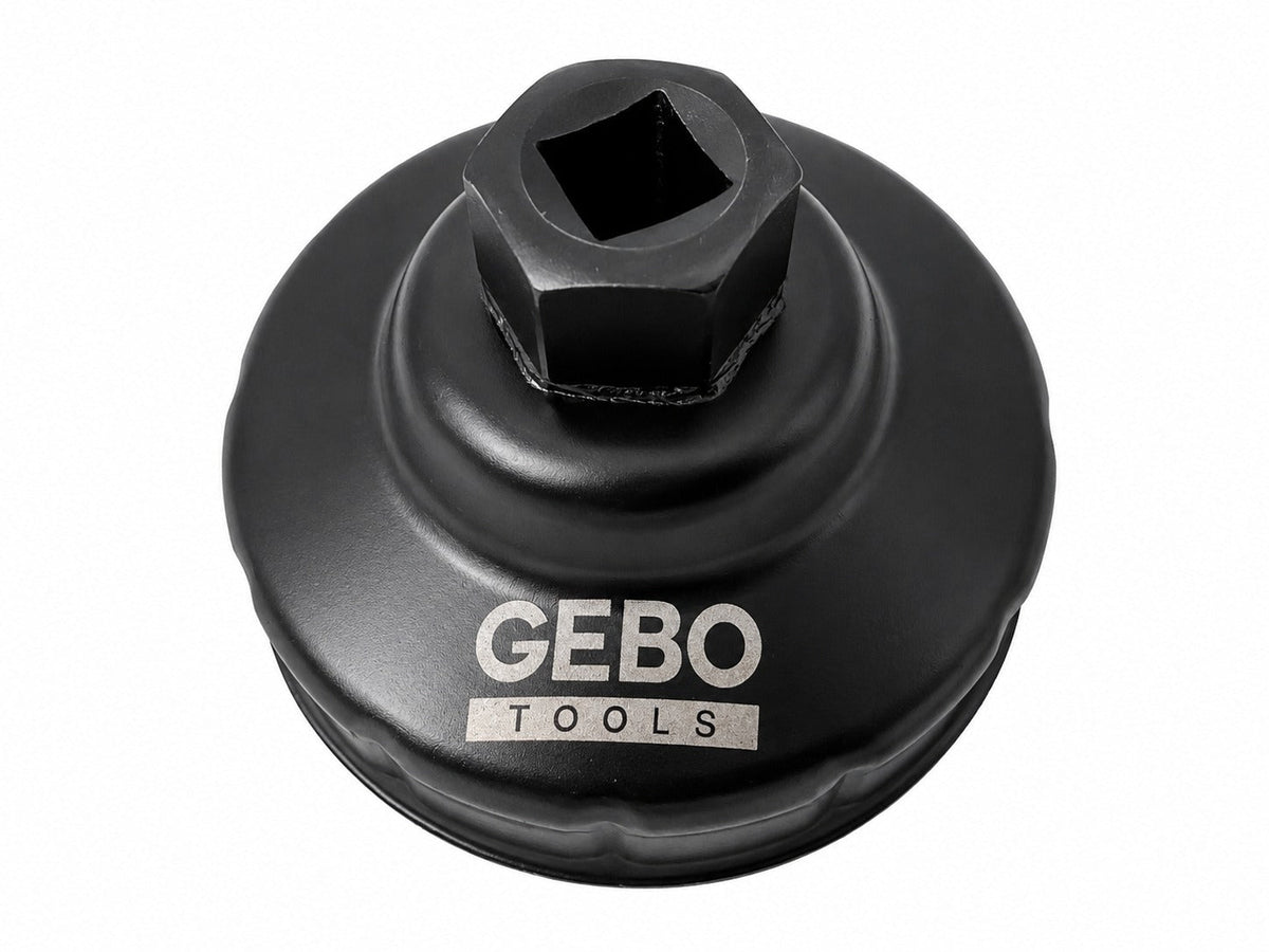 Chiave a tazza per filtro dell'olio, diametro 76 mm,12 lati,Gebo Tools