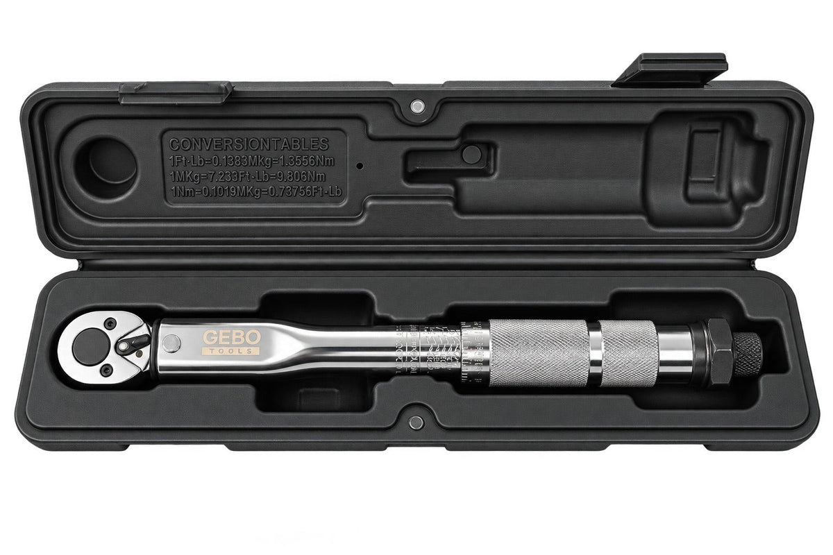 Chiave dinamometrica 1/4'' 5-25 Nm Gebo Tools