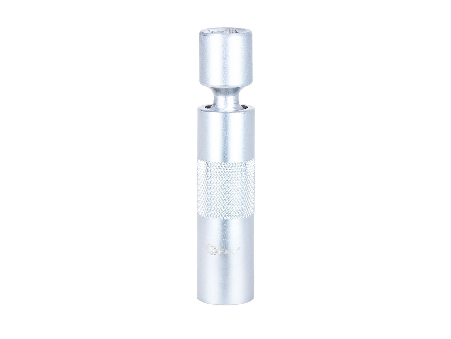 Chiave candela, 12 punti, 3/8”, 14mm, giunto cardanico, parete sottile e asta lunga, acciaio Cr-V, Geko