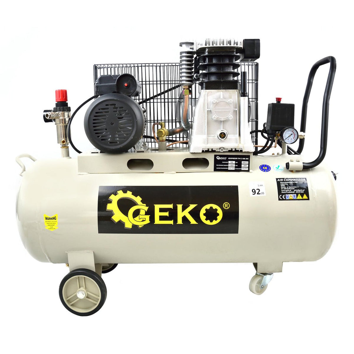 Compressore d’aria 100 L, 420 L/min, 220 V, Geko