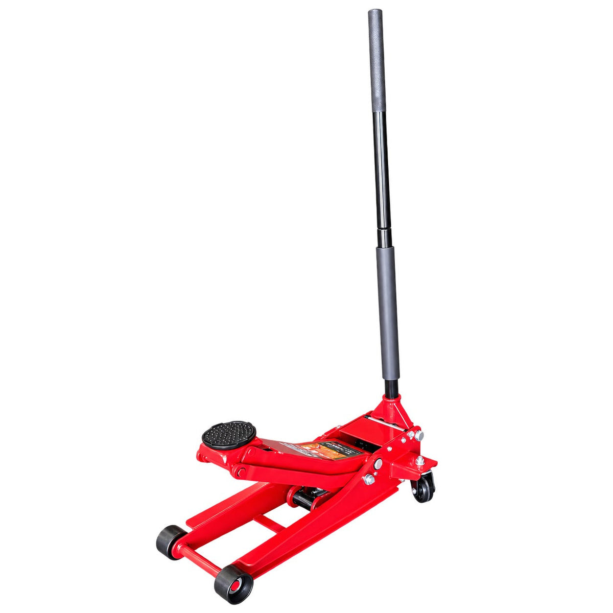 Cric idraulico 2,5 tonnellate, ribassato, a doppio pistone ,sollevatore per auto, 78-495mm Gebo Tools