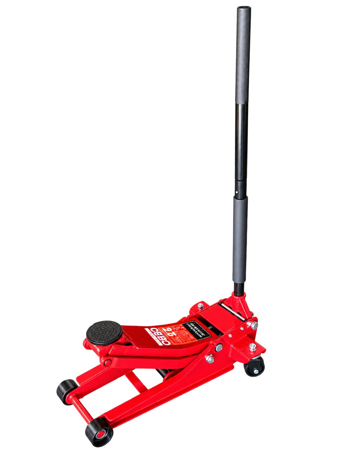 Cric idraulico 2,5 tonnellate, ribassato, a doppio pistone ,sollevatore per auto, 78-495mm Gebo Tools