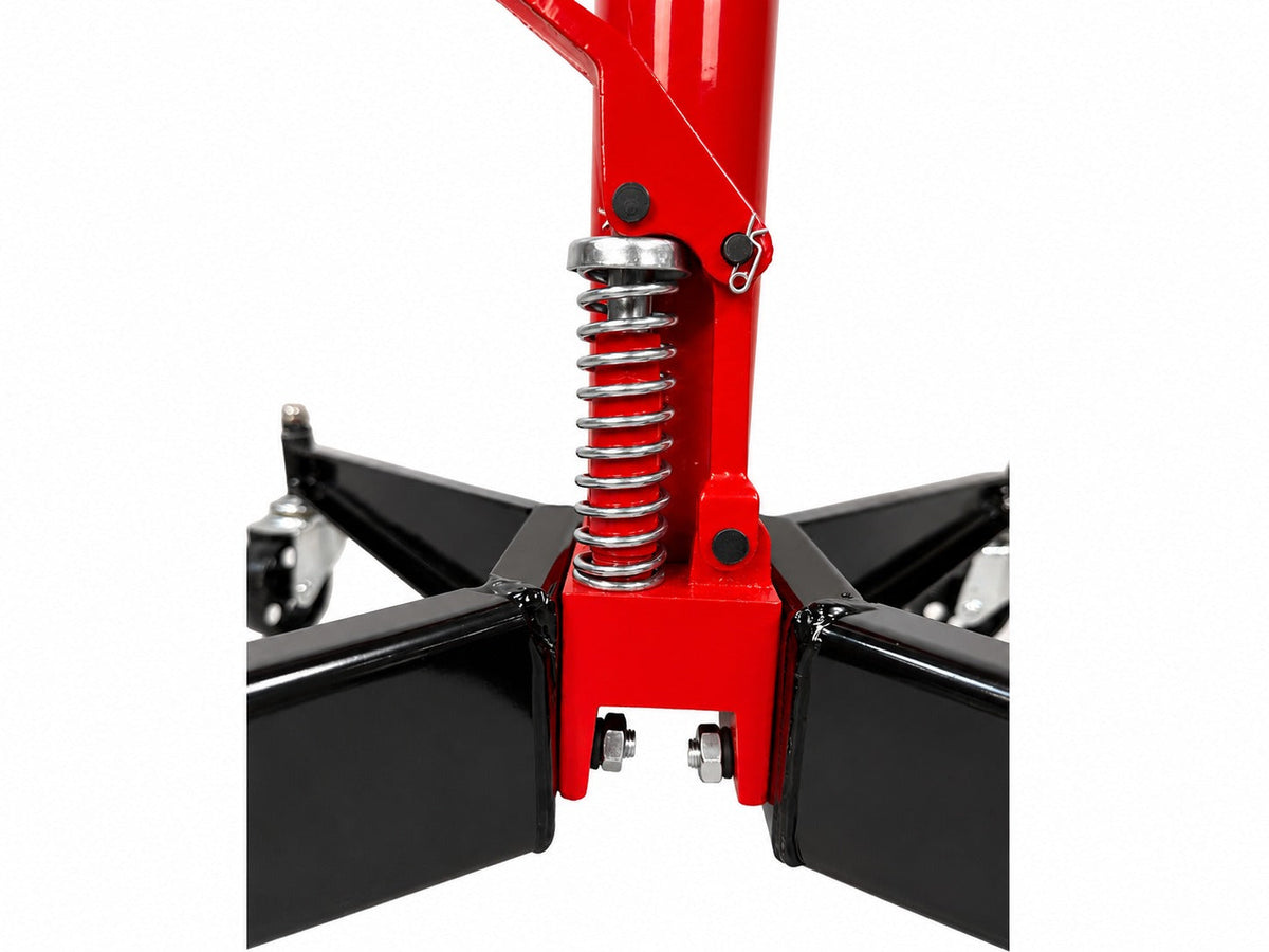 Sollevatore idraulico da fossa, portata 500 kg 0, 5 t, per sottoponte cambio motore, sollevamento 110-199, 5 cm