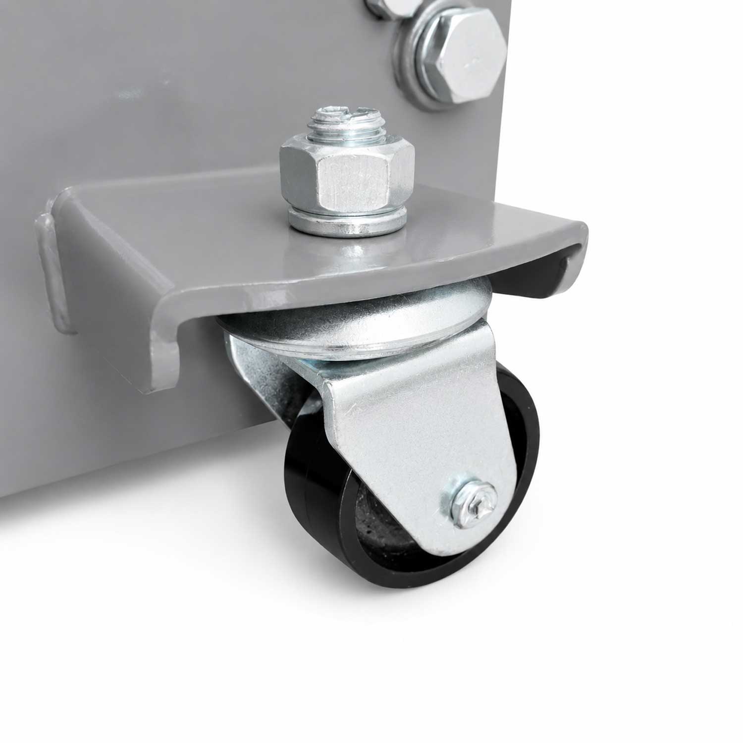 Cric idraulico a carrello ribassato, a doppio cilindro ,sollevatore per auto con ruote girevoli a 360°, 3 tonnellate, Gebo Tools