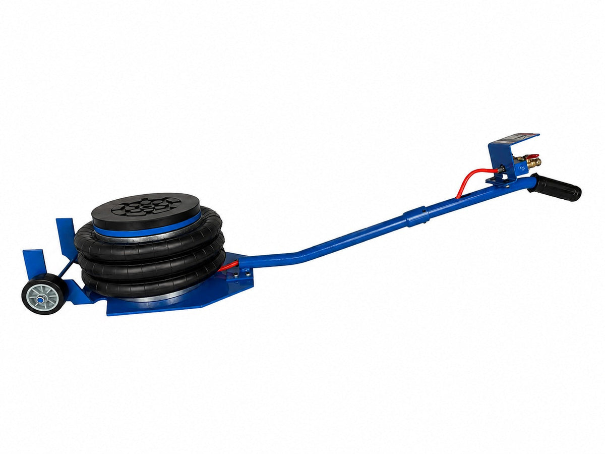 Cric ad aria compressa, 3, 5 tonnellate, airbag, pneumatico,sollevamento con maniglia per auto, garage, 14, 5-40 cm, Gebo Tools