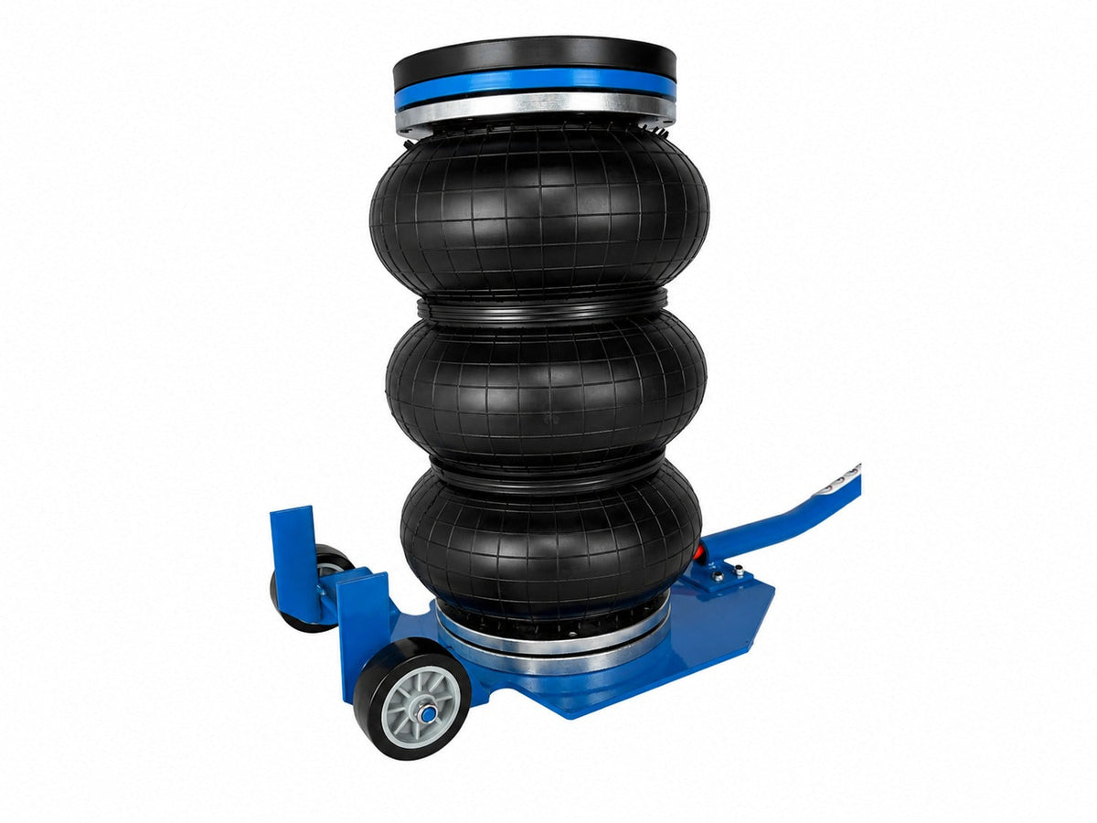 Cric ad aria compressa, 3, 5 tonnellate, airbag, pneumatico,sollevamento con maniglia per auto, garage, 14, 5-40 cm, Gebo Tools