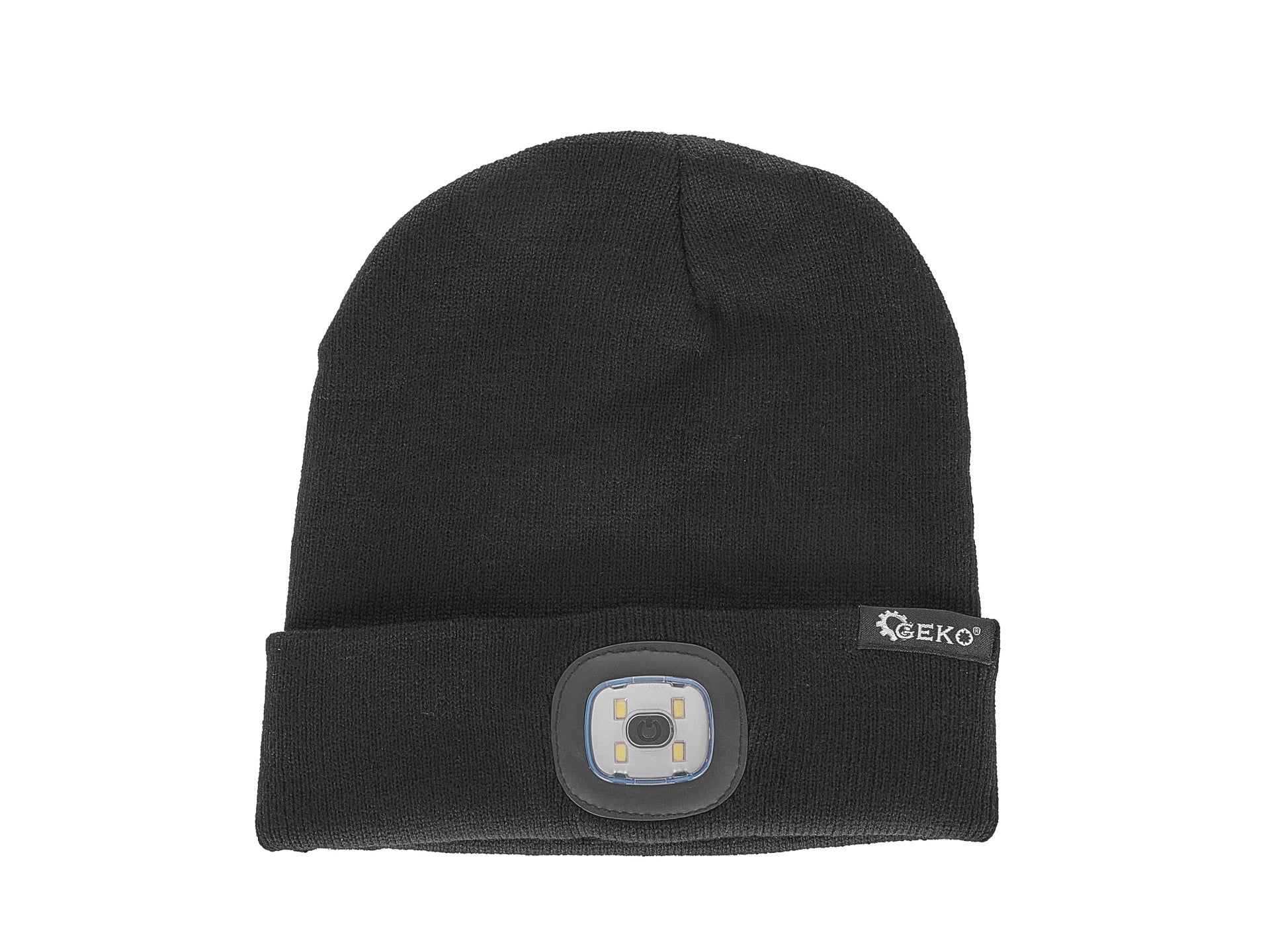 Cappello illuminato luminoso berretto,usb ricaricabile cappello da corsa-sport 4 LED lampeggiante impermeabile con luce invernale calda lampada frontale, regali per uomo e donna, mani libere per passeggiate notturne, pesca, campeggio, caccia, nero