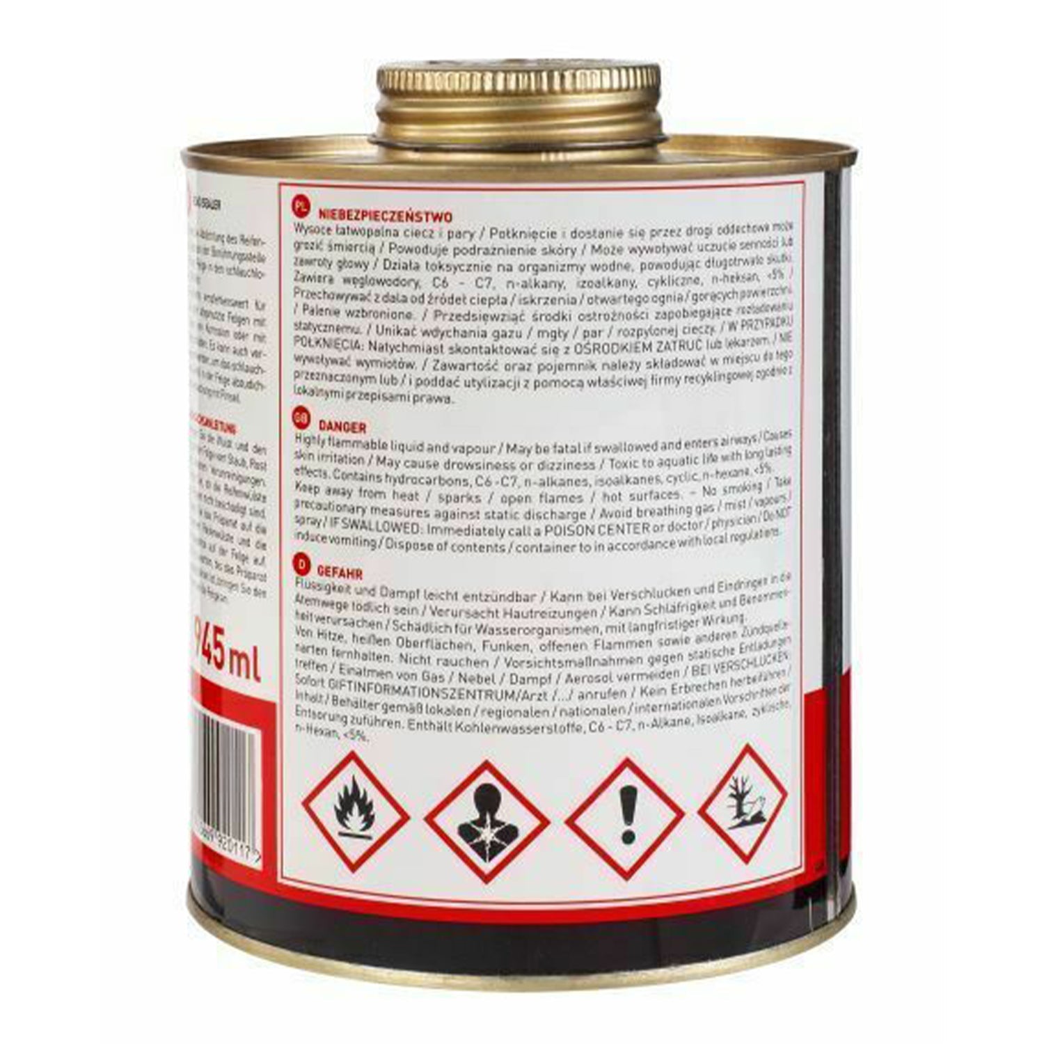 Sigillante per pneumatici, 945 ml con pennello