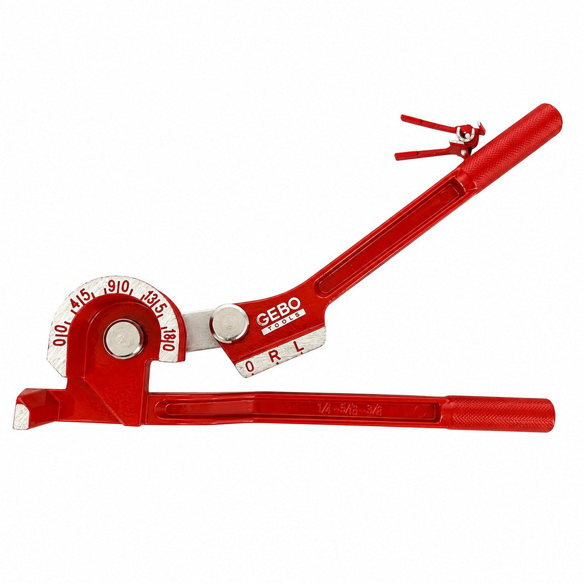 Curvatubi manuale per tubi in rame, ottone, alluminio e acciaio dolce, strumento piegatubi 180°, per impianti a gas, petroliferi e idraulici, sistema frenante, aria condizionata e altro, 6 mm / 8 mm / 10 mm Gebo Tools