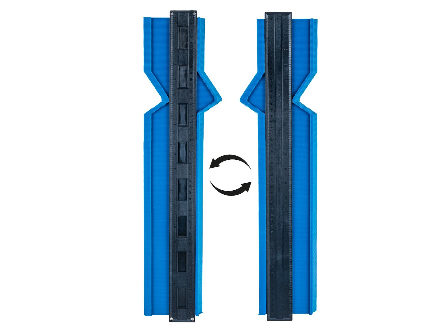 Duplicatore di contorni, dima strumento di misurazione, replicatore di profilo sagoma precisa con blocco, profilometro, irregolare profile misuratore per piastrelle pavimenti, calibro di contorno 51cm - copiatore di forme/profili, Geko