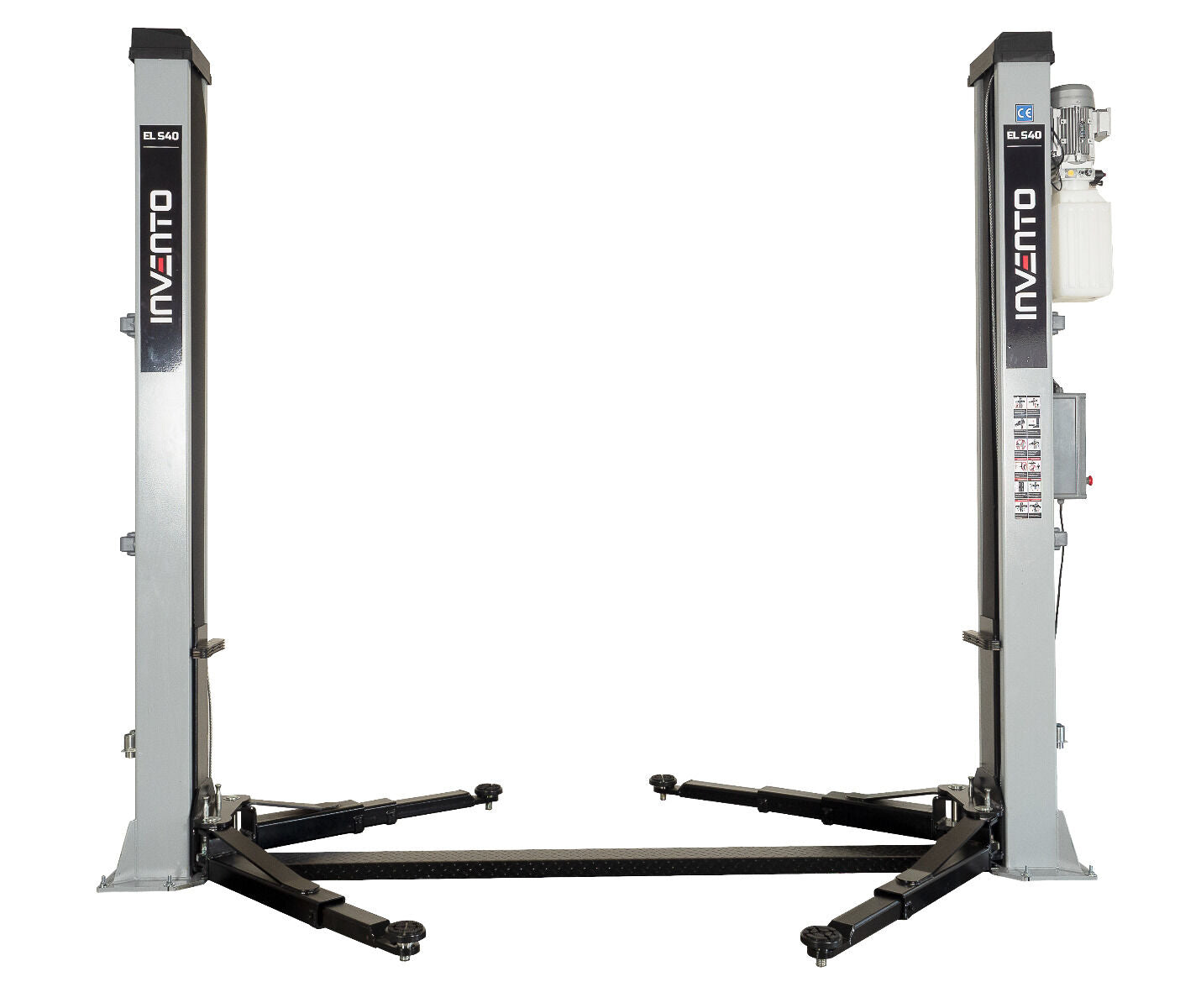 Ponte sollevatore auto a 2 colonne, portata 4000 kg, ponte sollevatore idraulico 380 V, sblocco automatico elettroidraulico, Invento