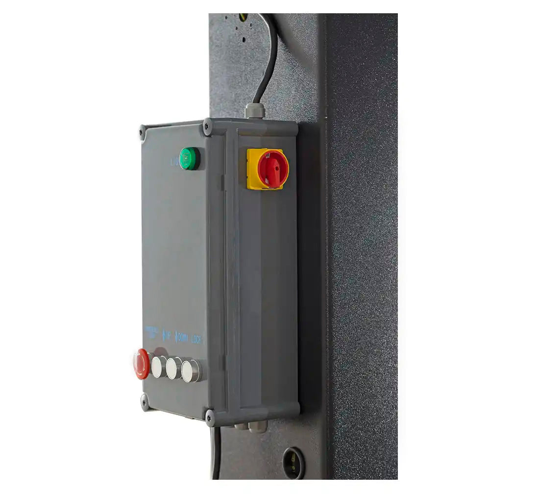 Ponte sollevatore auto a 2 colonne, portata 4000 kg, ponte sollevatore idraulico + olio gratis incluso, sblocco automatico elettroidraulico, 230 V L-240F Redats