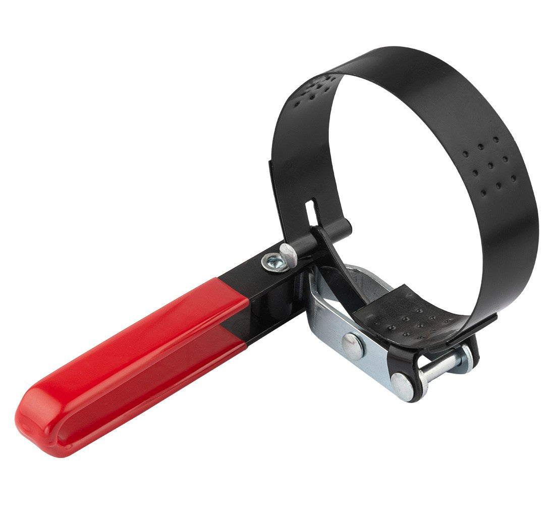 Chiave per filtro olio con cinghia-nastro regolabile, campo di serraggio 73–85 mm, strumento universale per la rimozione del filtro con fascia metallica per auto e camion, Redats