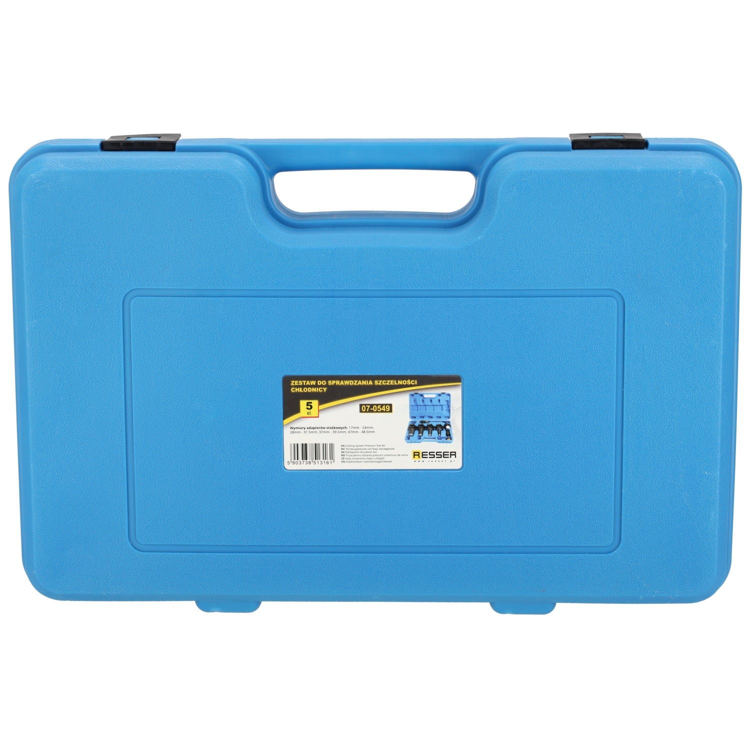 Tester per verifica perdite di antigelo nel sistema di raffreddamento, kit tester perdita antigelo per auto, 5 pezzi Resser