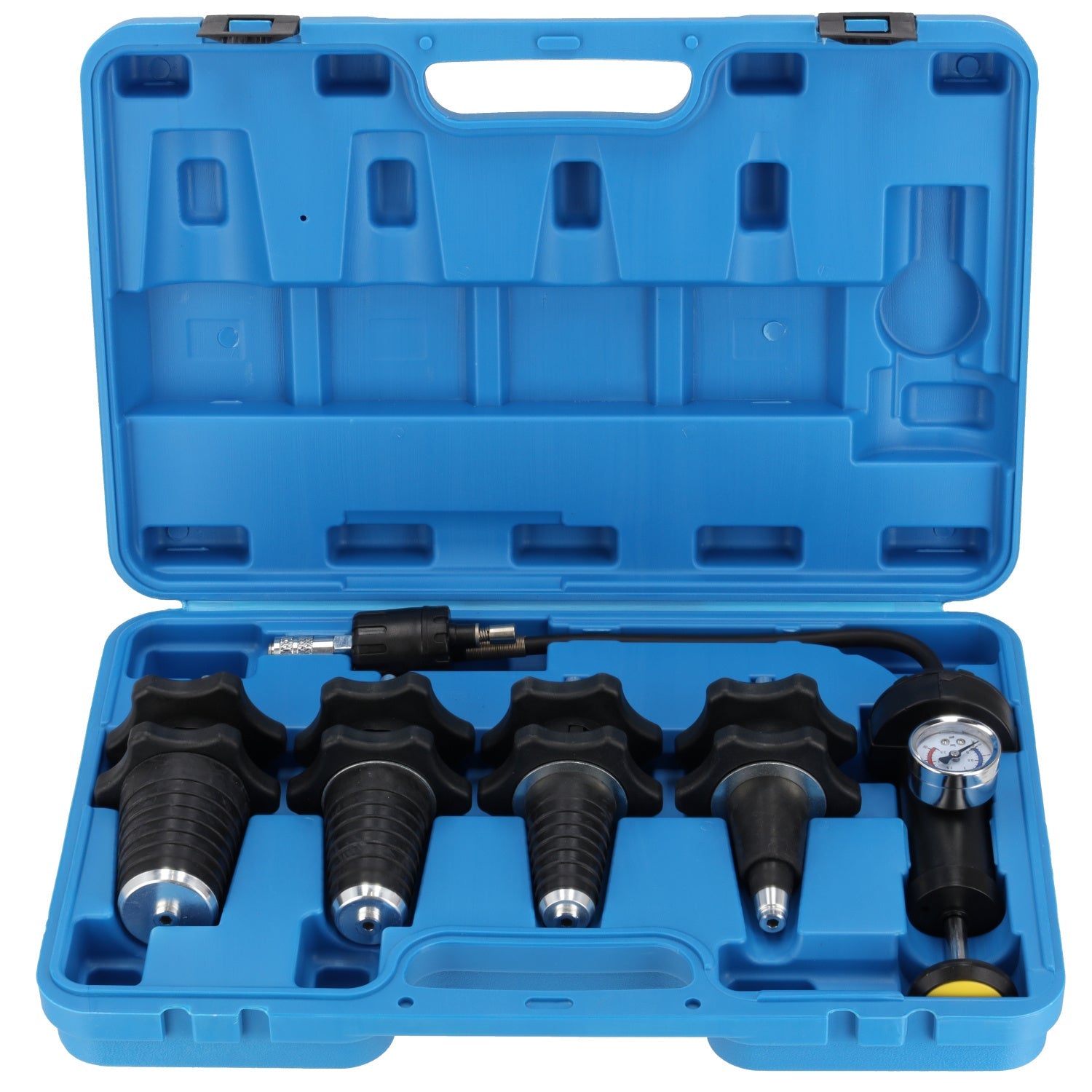 Tester per verifica perdite di antigelo nel sistema di raffreddamento, kit tester perdita antigelo per auto, 5 pezzi Resser