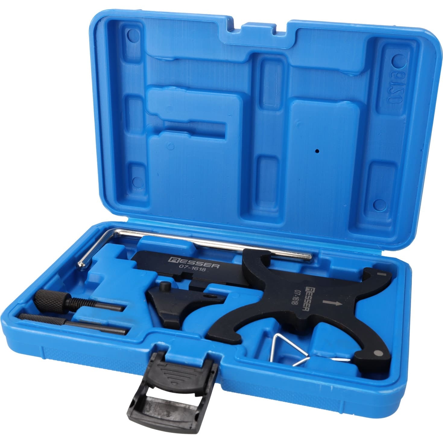 Set bloccaggio distribuzione, kit attrezzi di messa in fase bloccaggio per FORD VOLVO 1.6 Ti-VCT / SCTi / GTDi Resser