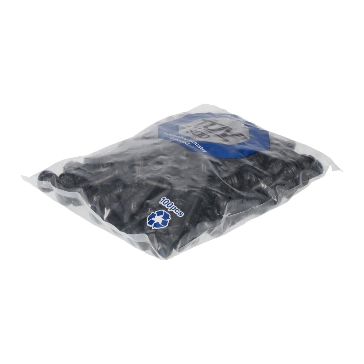 Valvole di gomma per pneumatici, set di 100 valvole tubeless TR414 Tuv