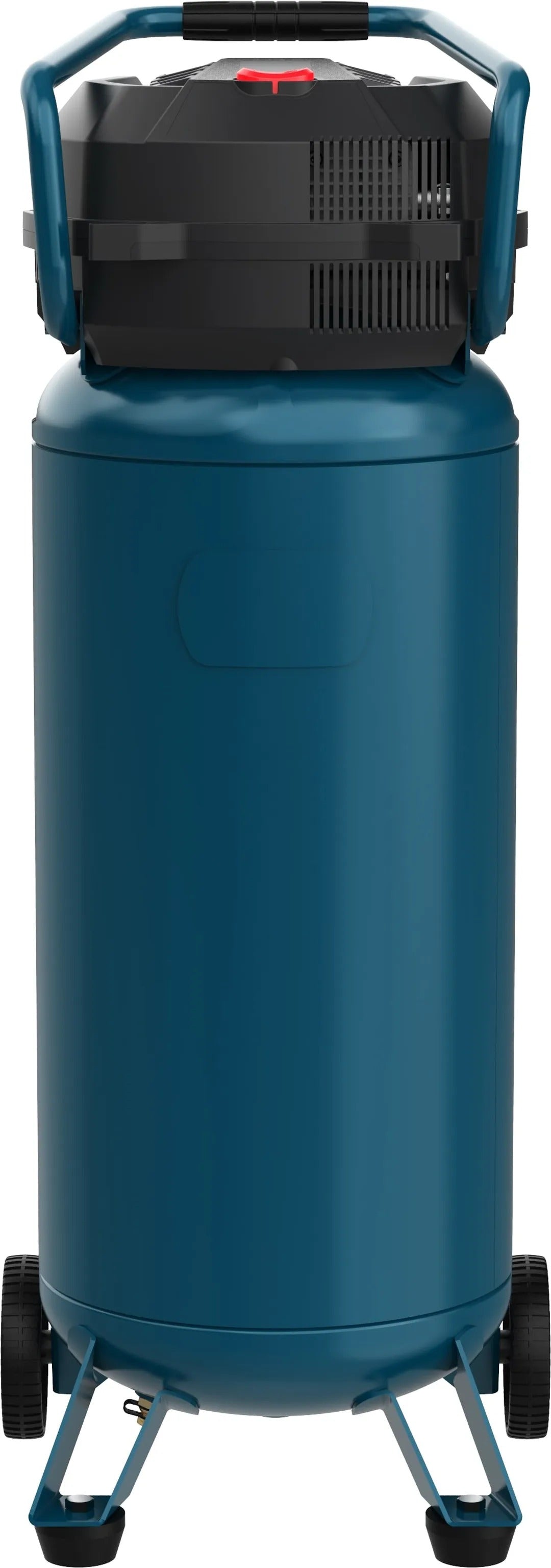 Compressore 240 V, 1500 W, serbatoio aria verticale 50 l, max 10 bar, portata aria max 180 l/min., cilindri 1, autolubrificato -no olio, carrelato