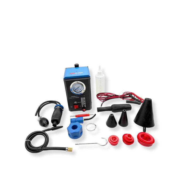Generatore di fumo 12v, tester di tenuta per rilevamento perdite circuiti auto , rilevatore di perdite fumo per auto con accessori Kb Global