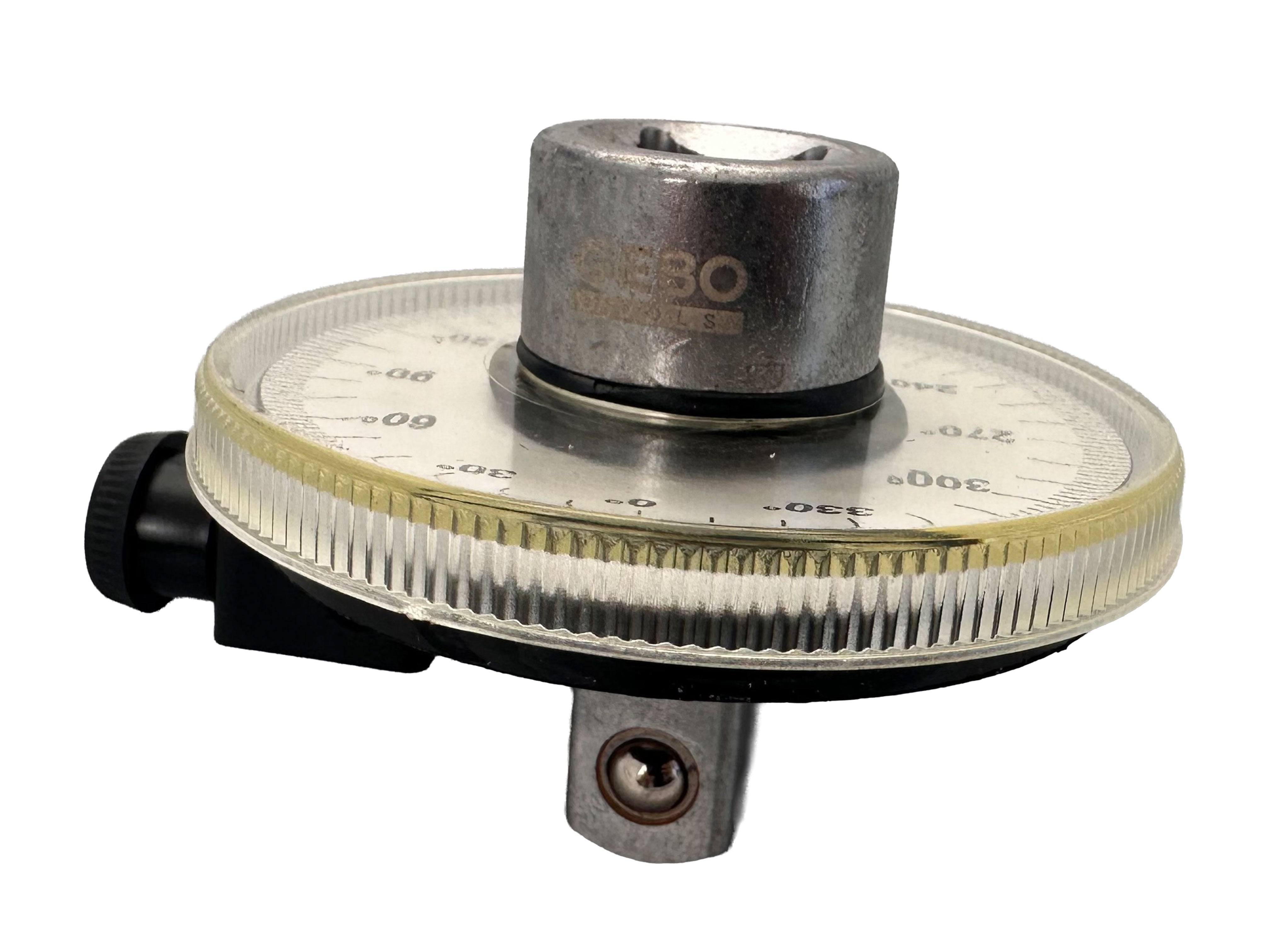 Goniometro 1/2'' per il serraggio controllato di dadi e viti con chiave dinamometrica Gebo Tools