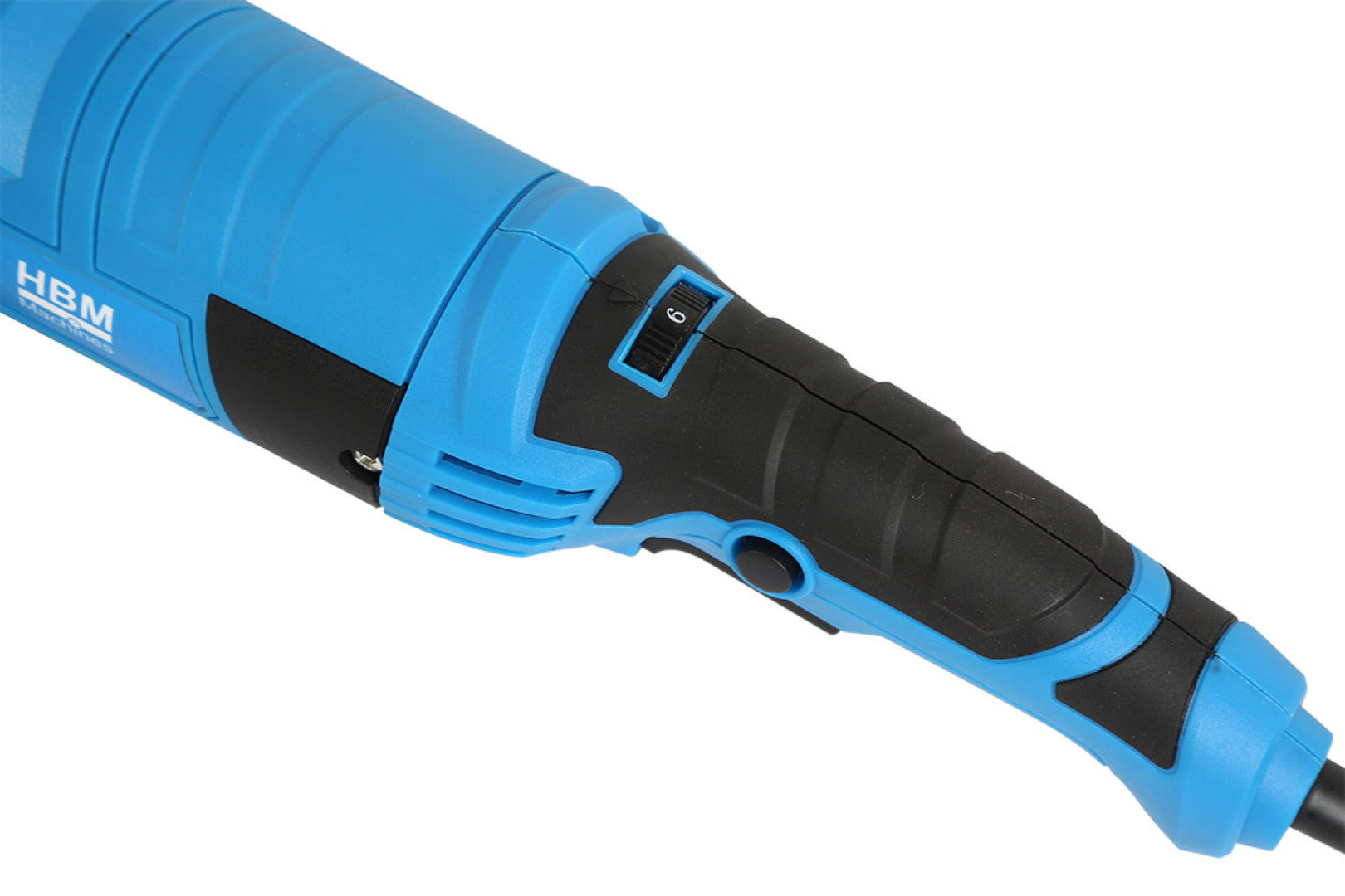 Lucidatrice orbitale elettrica 230V 1200W per carrozzeria, velocità regolabile, diametro 180 mm, macchina per lucidatura e ceratura auto e mobili, Hbm