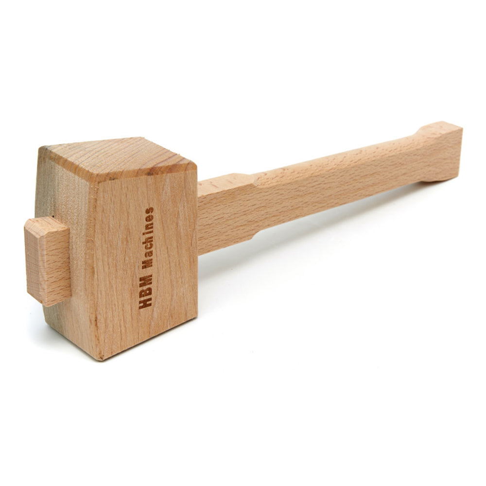 Scalpelli per la lavorazione del legno, 7 unità, con manico in legno e martello, Hbm