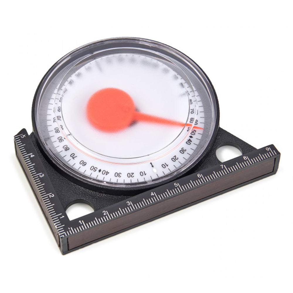 Inclinometro multifunzione per auto, strumento di misura, goniometro misuratore di livello di inclinazione, angolo finder clinometro misuratore di angolo di pendenza con base magnetica, Hbm