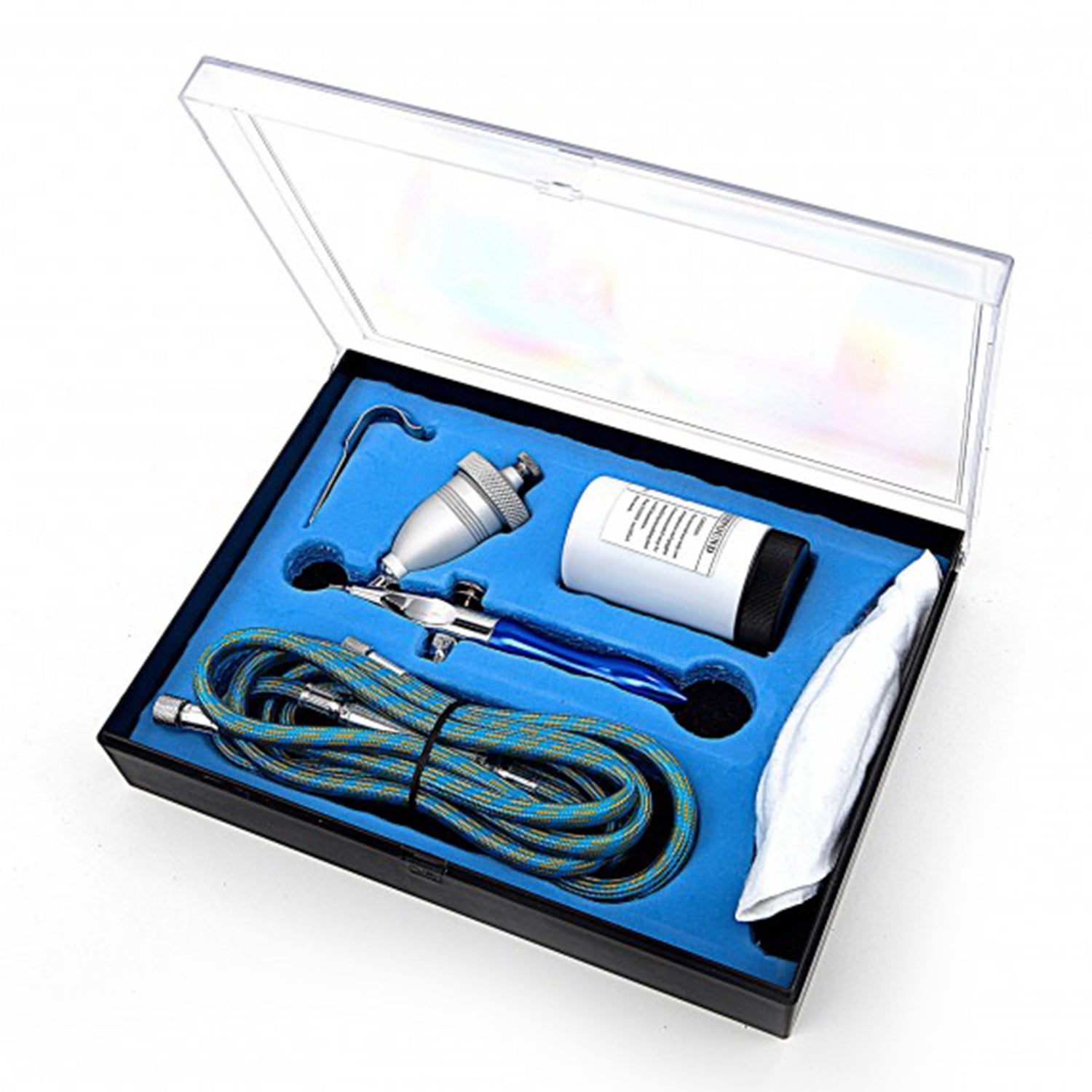 Pistola Aerografo kit professionale per verniciatura a spruzzo airbrush BD 178