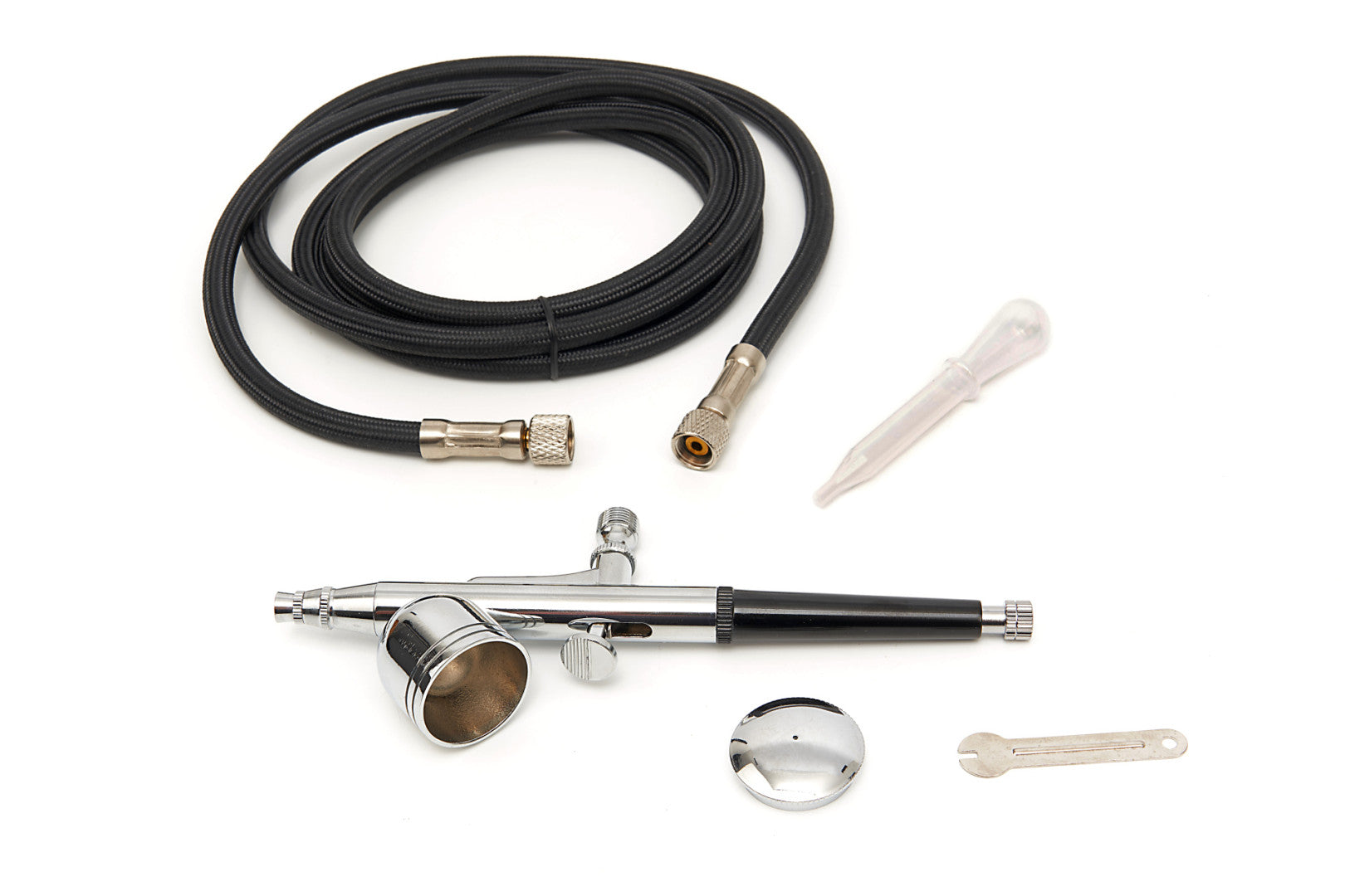 Kit aerografo con compressore d'aria con flusso d'aria potente per hobby e artigianato arte delle unghie per decorare torte, cosmetici, grafica e così via