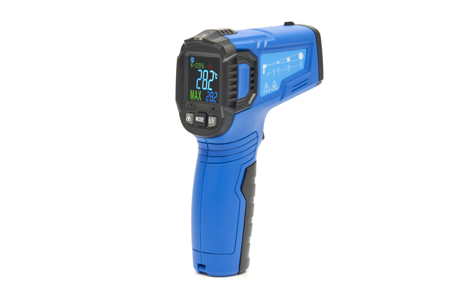 Termometro a infrarossi digitale, misuratore laser di temperatura -50°~380°, modello 2