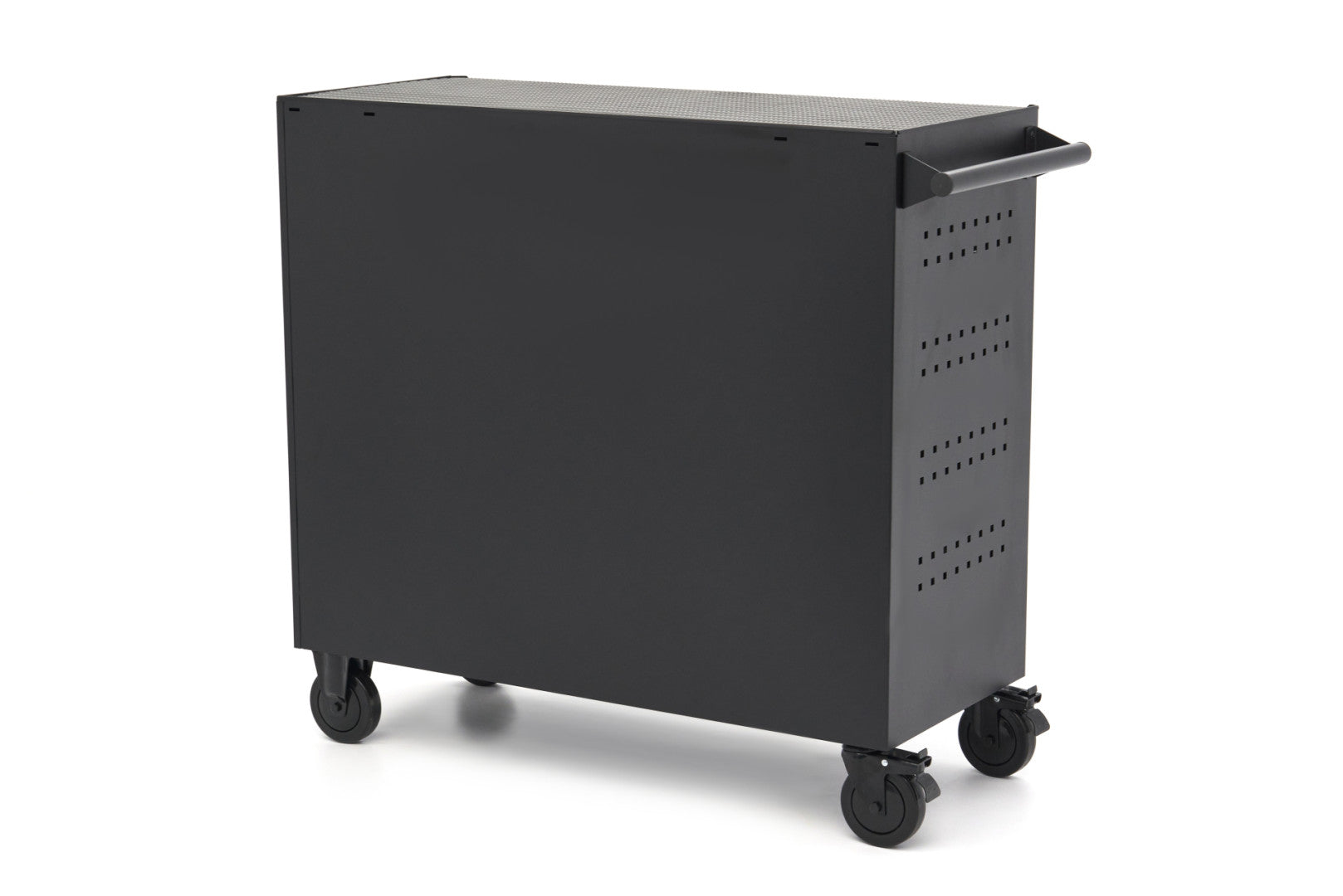 Carrello-armadietto metallico portautensili porta attrezzi multifunzione con 12 cassetti e ruote mobile 106 cm HBM organizzatore per officina garage