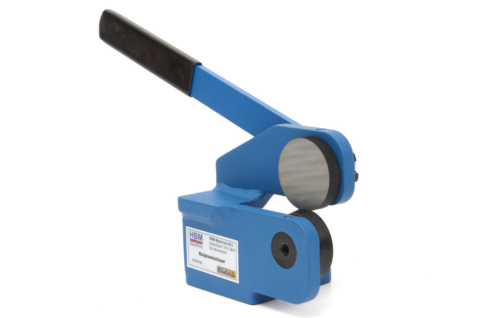 Cesoie a rullo per lastre di lamiera fino a 1,5 mm, cesoie a disco con avanzamento della lamiera, Hbm