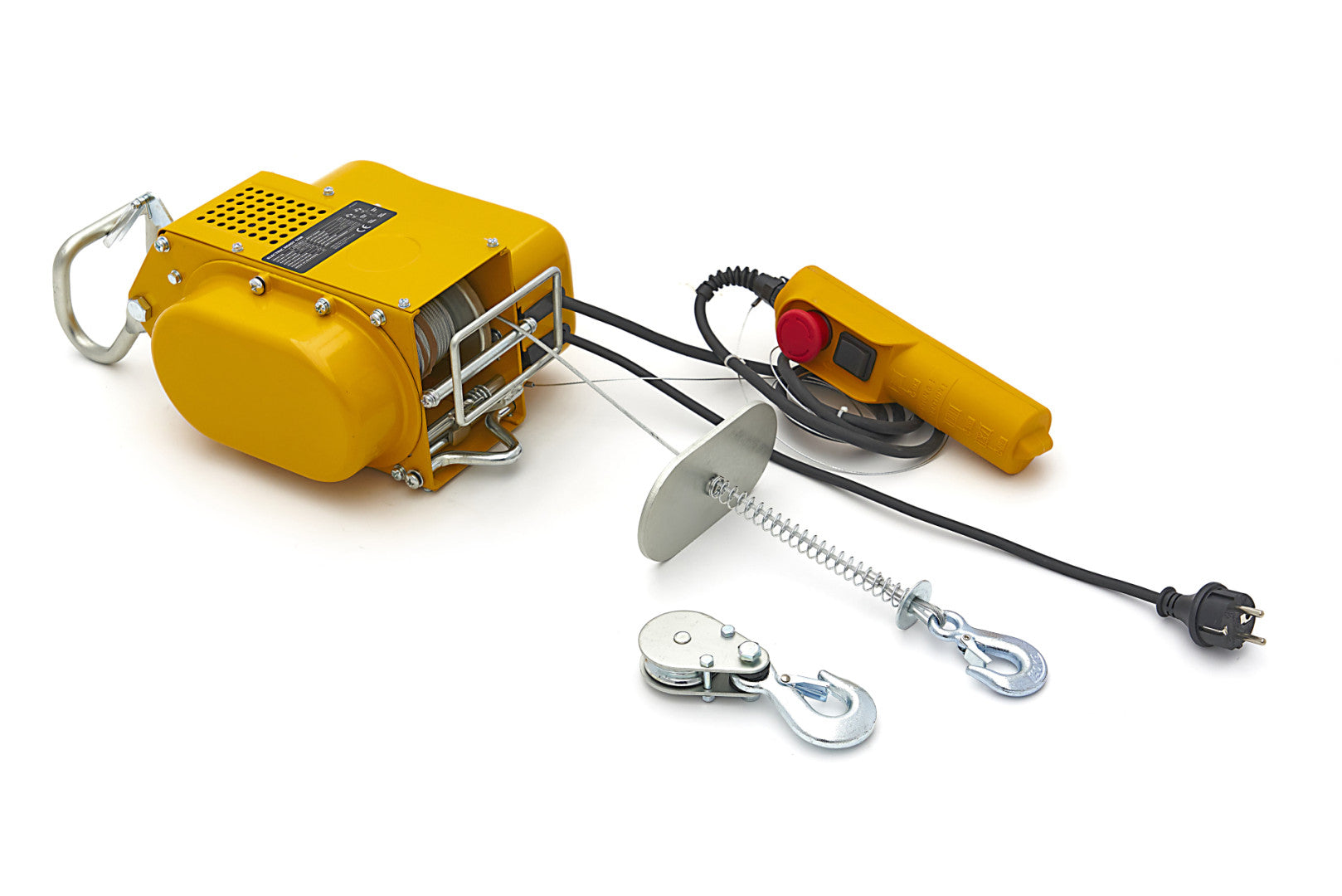 Paranco elettrico ,argano montacarico, verricello sollevatore 150/300 kg 550w 230v Hbm