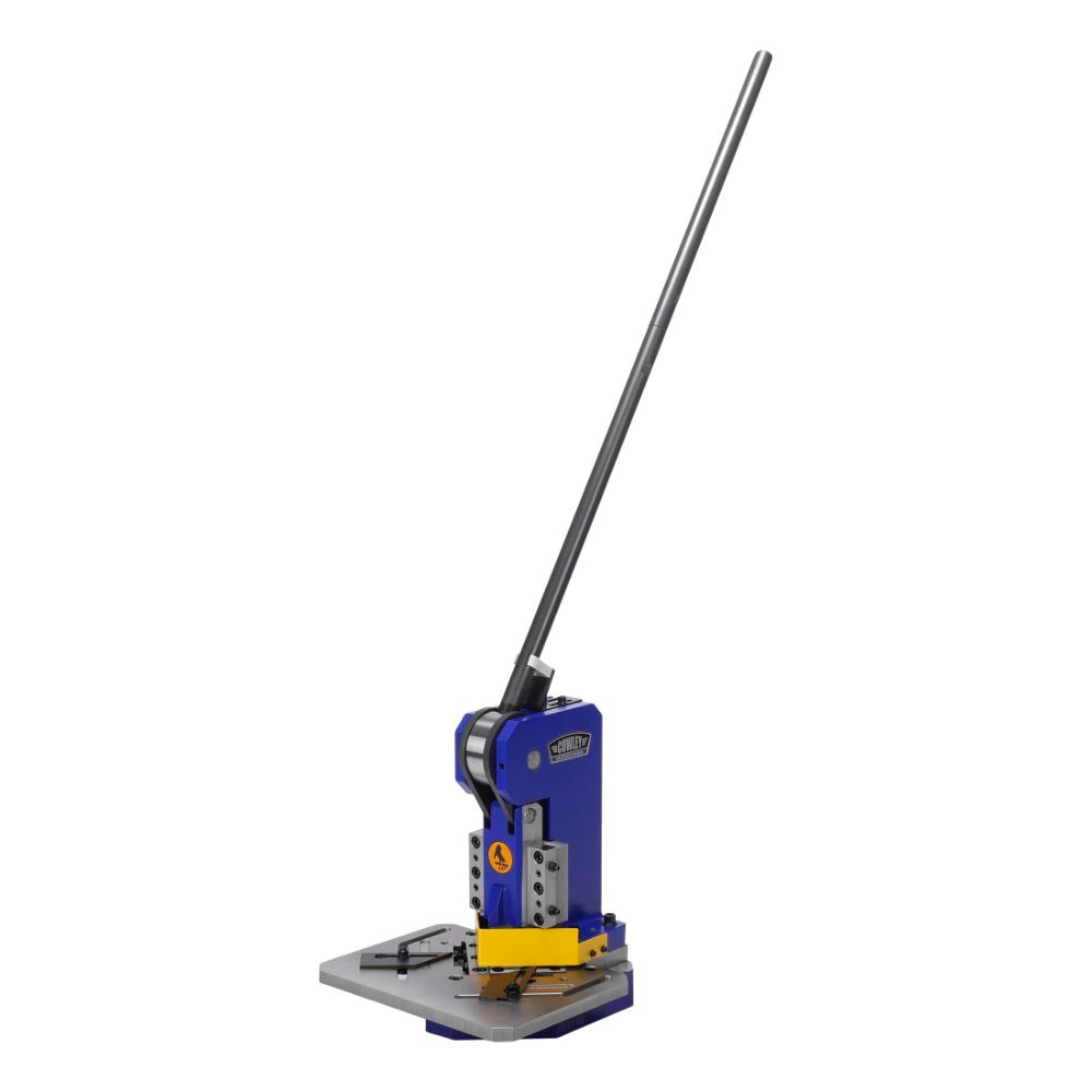 Cesoia scantonatrice manuale per lamiera metallo ferro taglia scantona, 3 mm