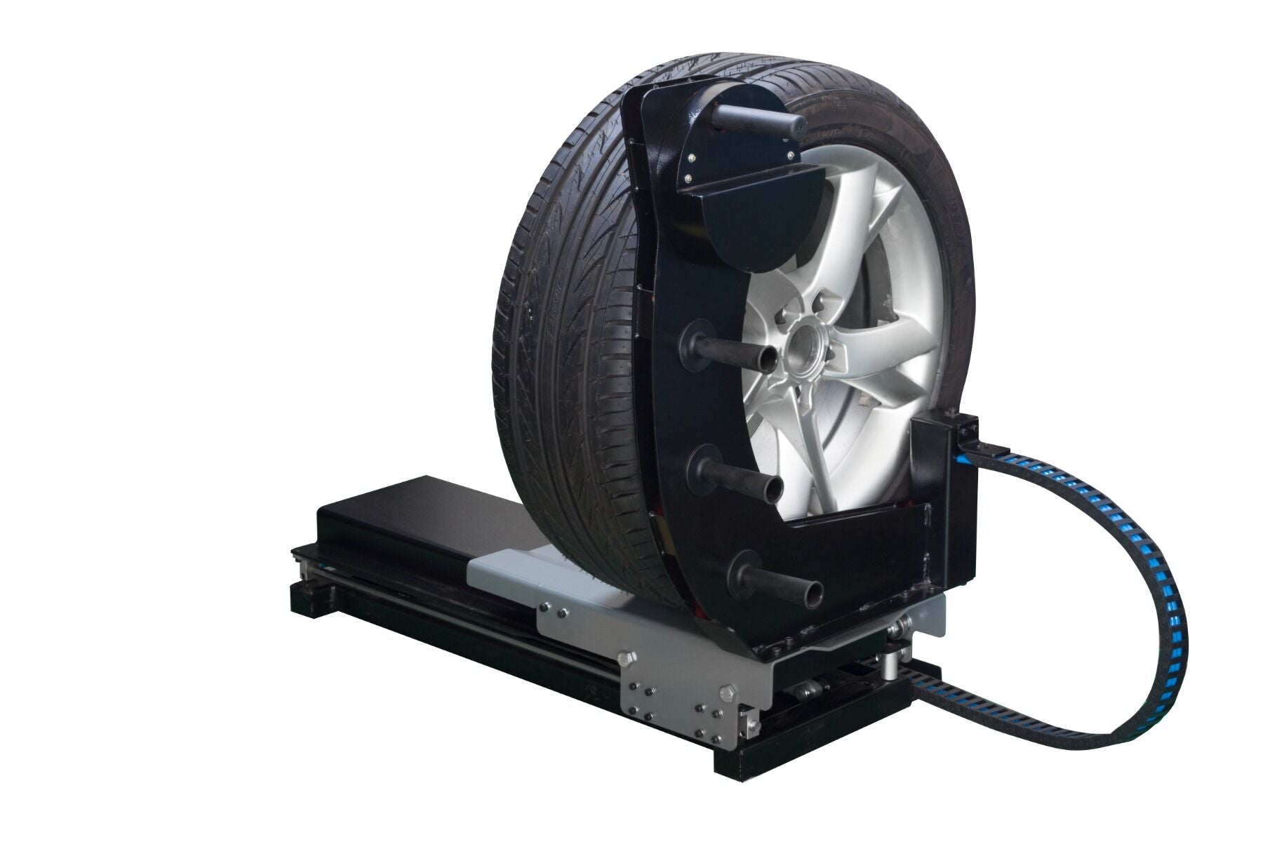 Sollevatore per pneumatici per equilibratrice, dispositivo di sollevamento per macchina equilibratrice, sollevatore pneumatico, sollevatore pneumatici, bilanciatrice-pneumatico, sollevapneumatici, capacità max 85 kg