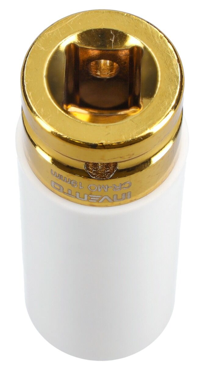 Chiave bussola 1/2" per ruota da 19mm, protegge cerchioni e dadi personalizzati con guaina protettiva-rinforzo in acciaio al cromo-molibdeno, Cr-Mo